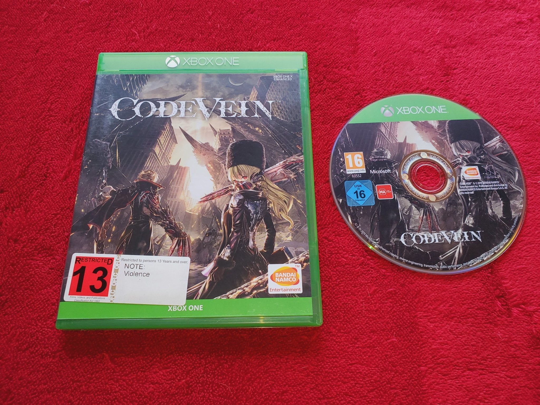 Code Vein - AS NEW Xbox One Game - Xbox One - Xbox One, Games - Level Up Gaming NZ