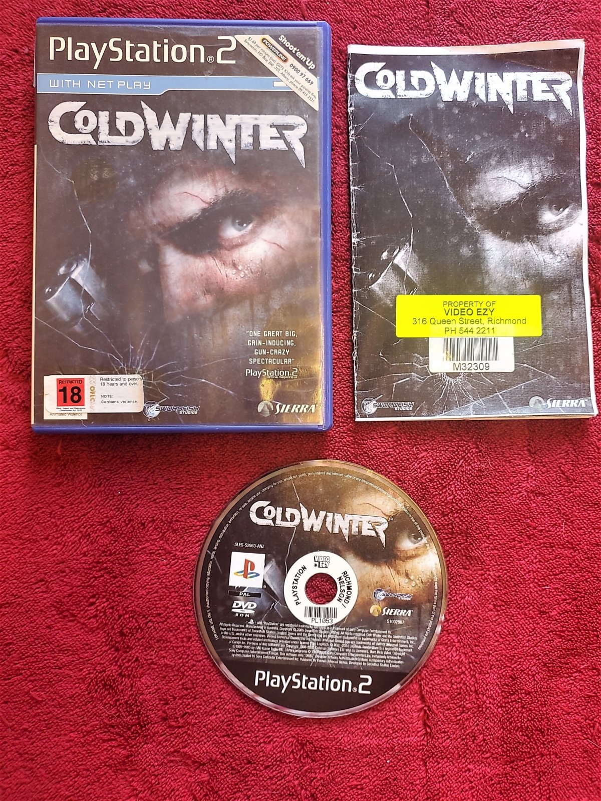 Cold Winter - PS2 Game - PlayStation 2, Games, Shooter - Level Up Gaming NZ