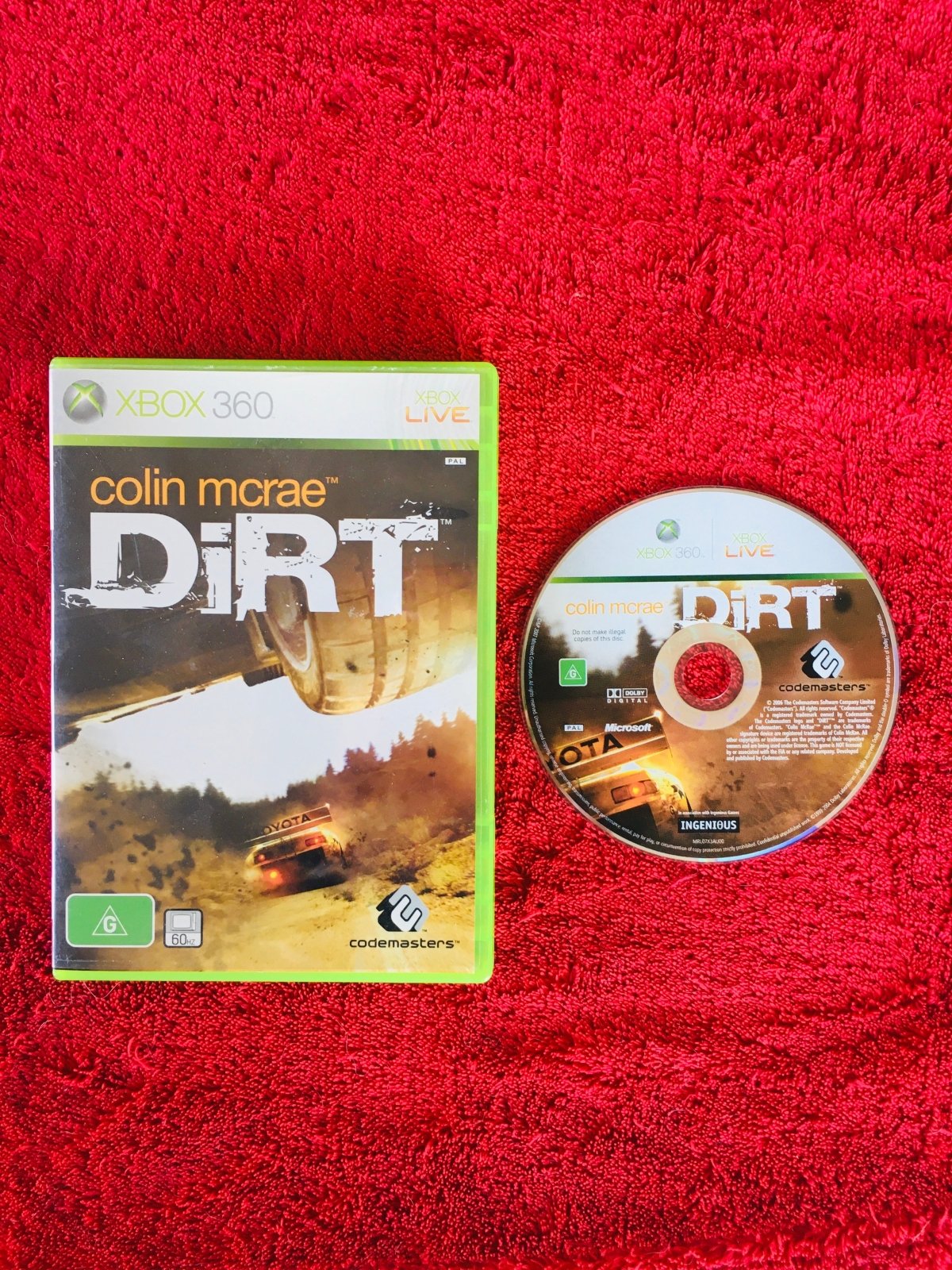 Colin Mcrae DiRT - 8.3/10 XBOX360 Game - Xbox 360, Games, Driving and racing - Level Up Gaming NZ