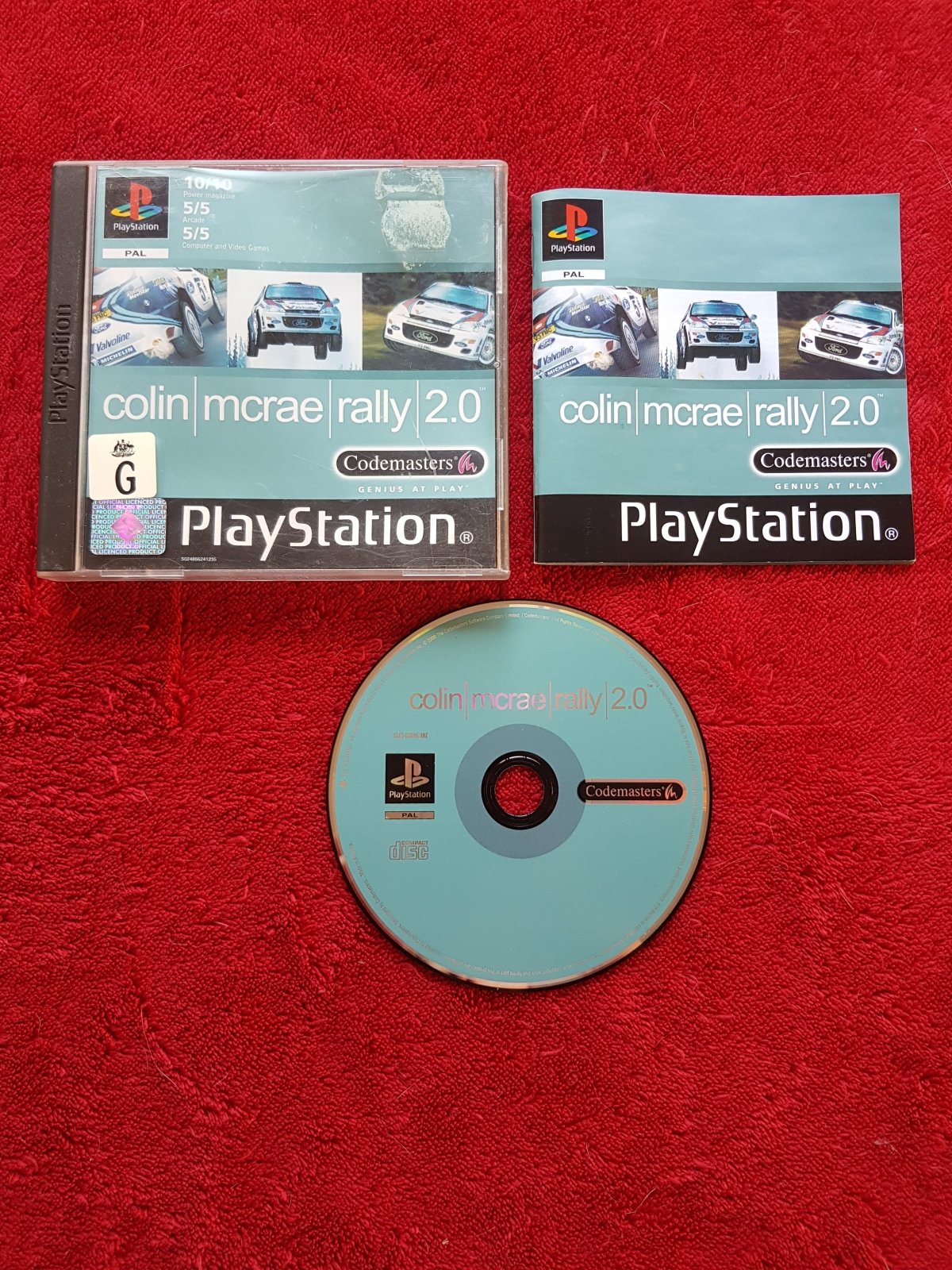 Colin McRae Rally 2.0 - PS1 Game - PlayStation, Games, Driving and racing - Level Up Gaming NZ