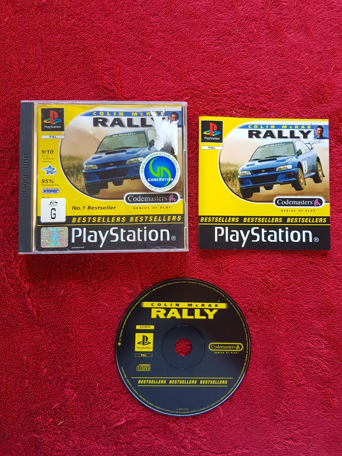 Colin McRae Rally - PS1 Game - PlayStation, Games, Driving and racing - Level Up Gaming NZ