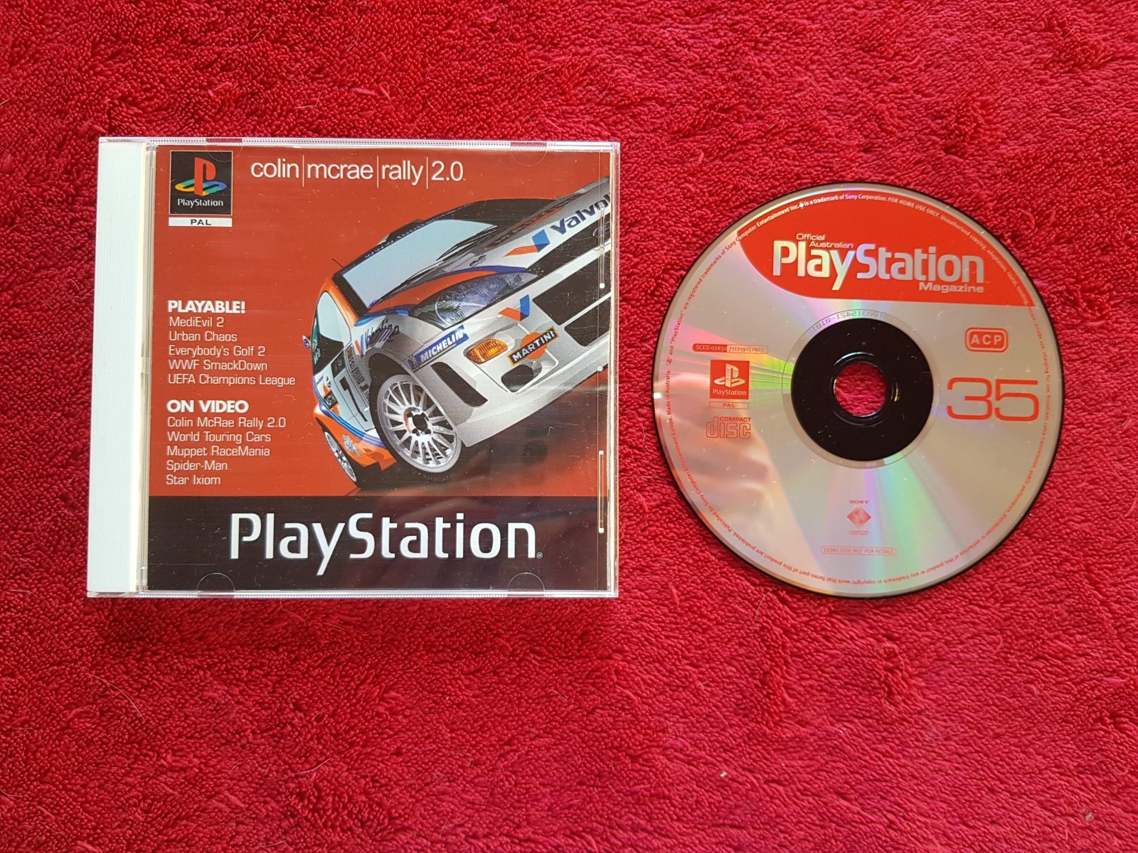 Colin McRae Rally 2.0 and Other Demos: Playstation Magazine 35 - PS1 Game Demo - PlayStation, Games, Action and adventure - Level Up Gaming NZ