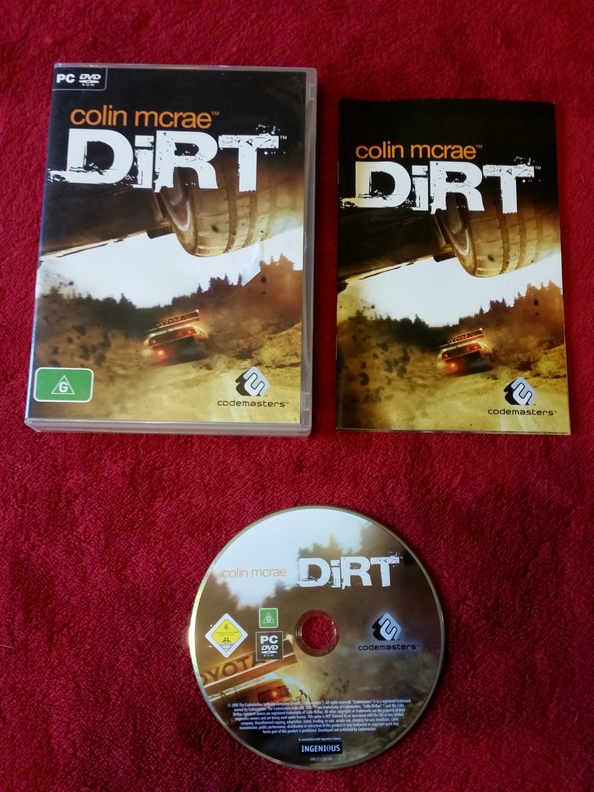 Colin Mcrae DiRT - 8.3/10 PC Game - PC games, Driving and racing - Level Up Gaming NZ