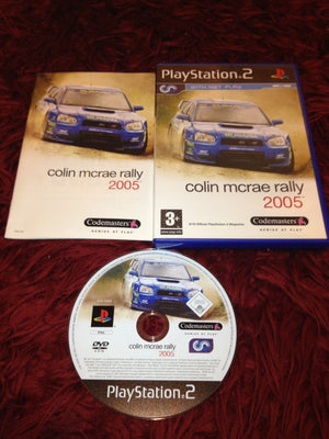 Colin McRae Rally 2005 - PS2 Game
