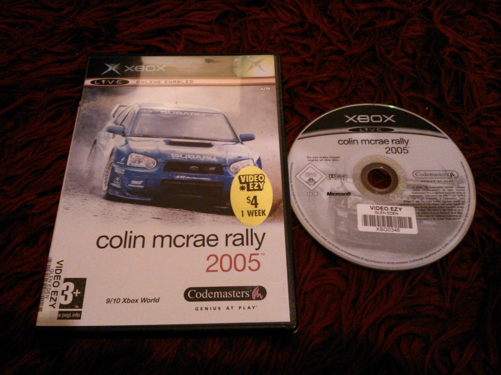 Colin McRae Rally 2005 - XBOX Game - Xbox, Games, Driving and racing - Level Up Gaming NZ