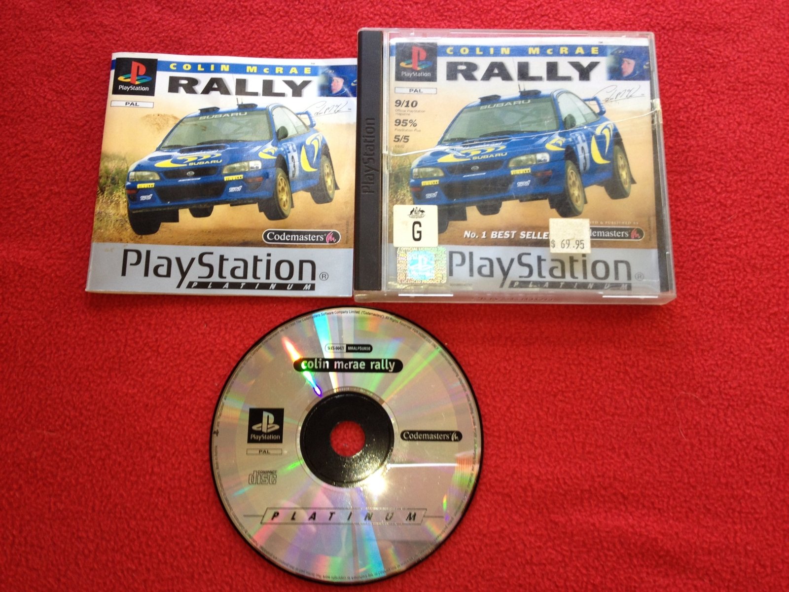 Colin McRae Rally - PS1 Game - PlayStation, Games, Driving and racing - Level Up Gaming NZ