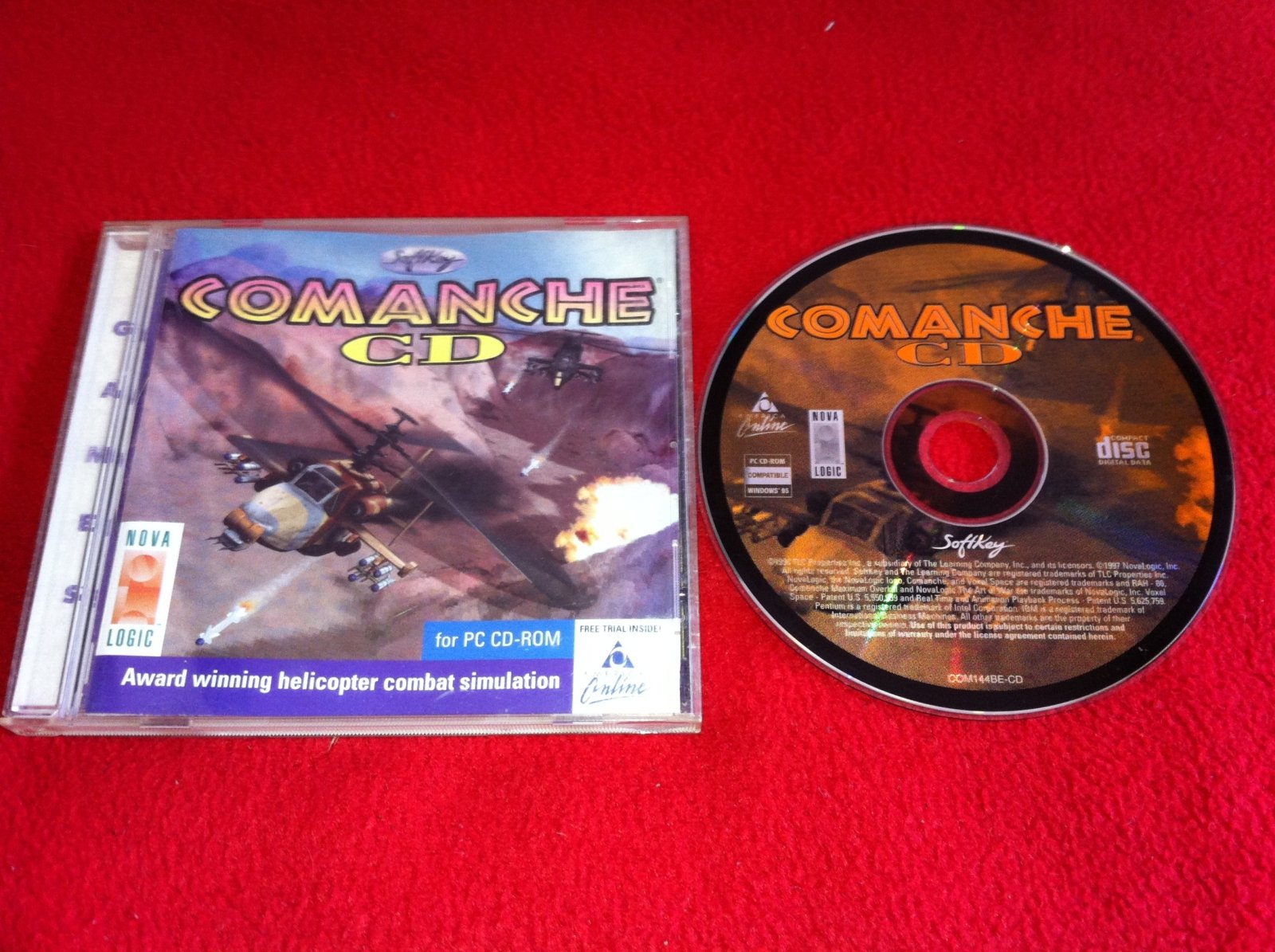 Comanche CD - CLASSIC PC Game - PC games, Simulation - Level Up Gaming NZ