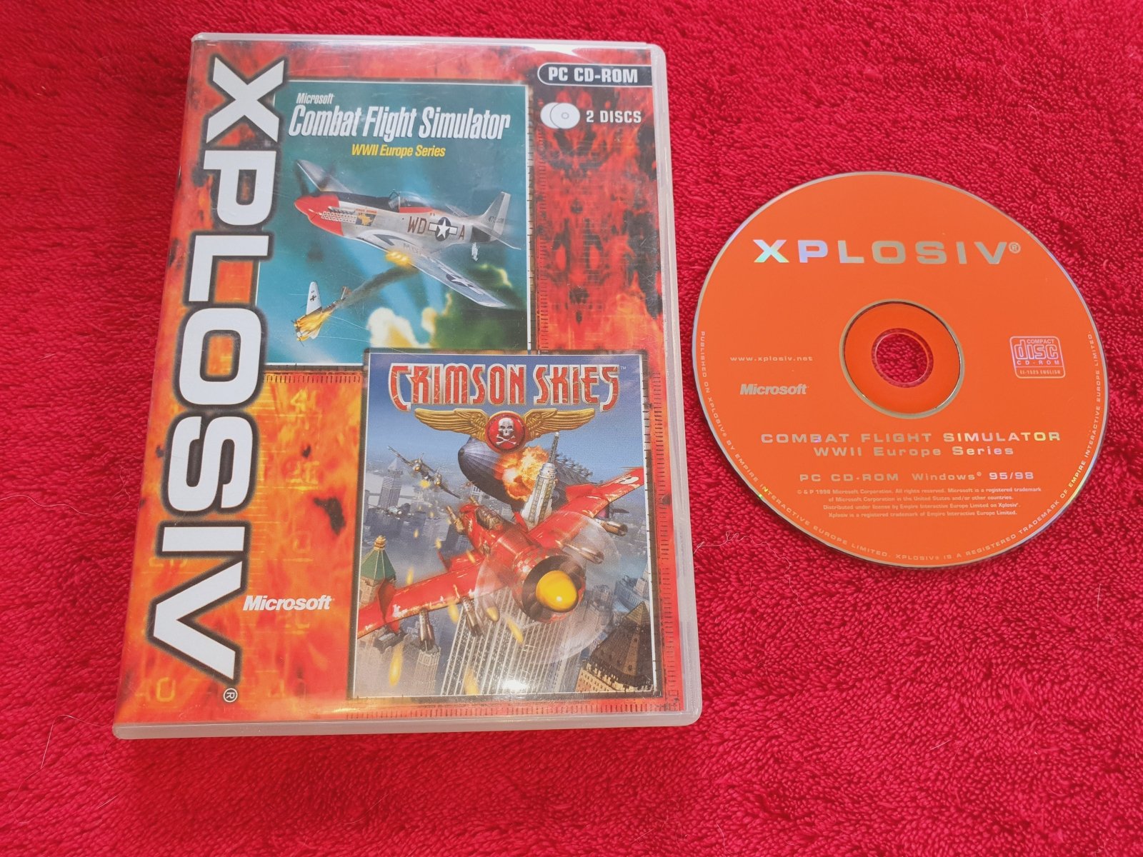 Combat Flight Simulator & Crimson Skies - PC Game - PC games, Simulation - Level Up Gaming NZ