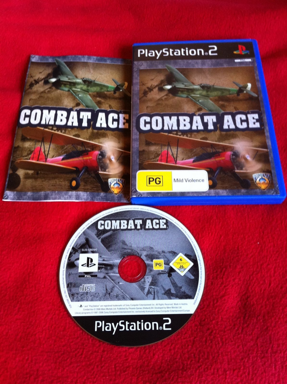 Combat Ace - PS2 Game - PlayStation 2, Games, Simulation - Level Up Gaming NZ