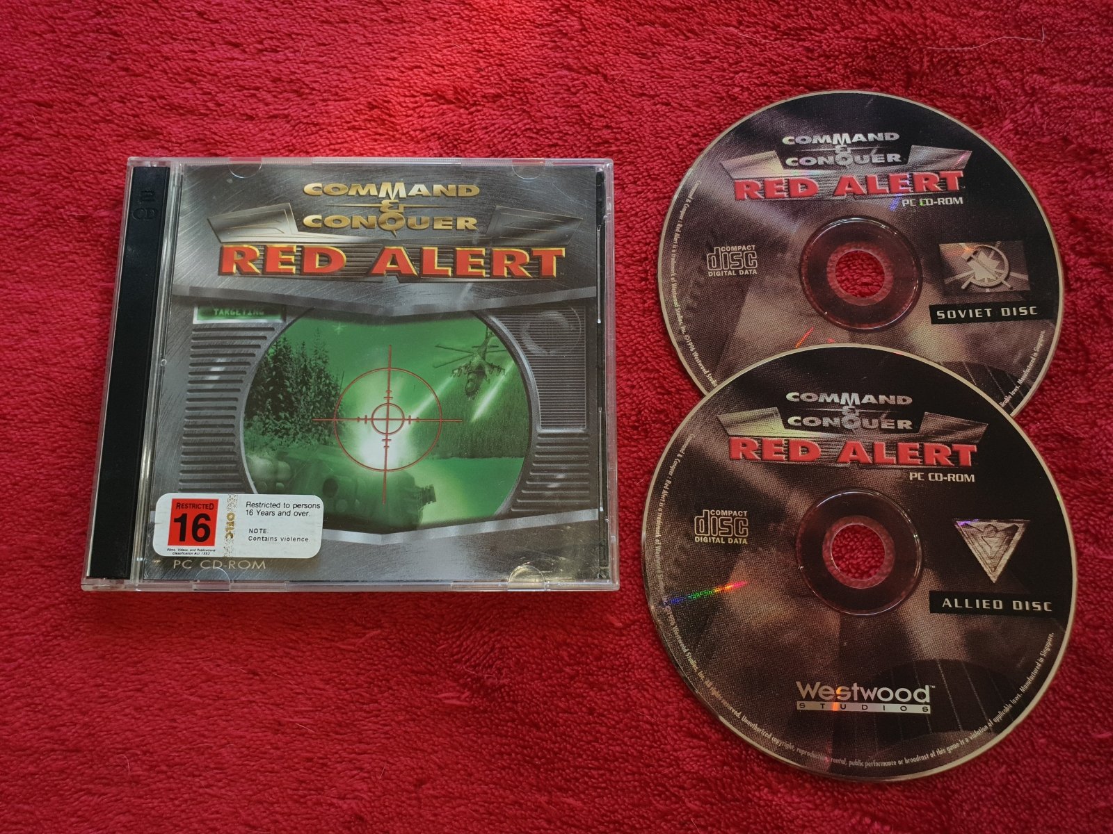 Command & Conquer: Red Alert - ORIGINAL PC Game - PC games, Strategy and puzzle - Level Up Gaming NZ