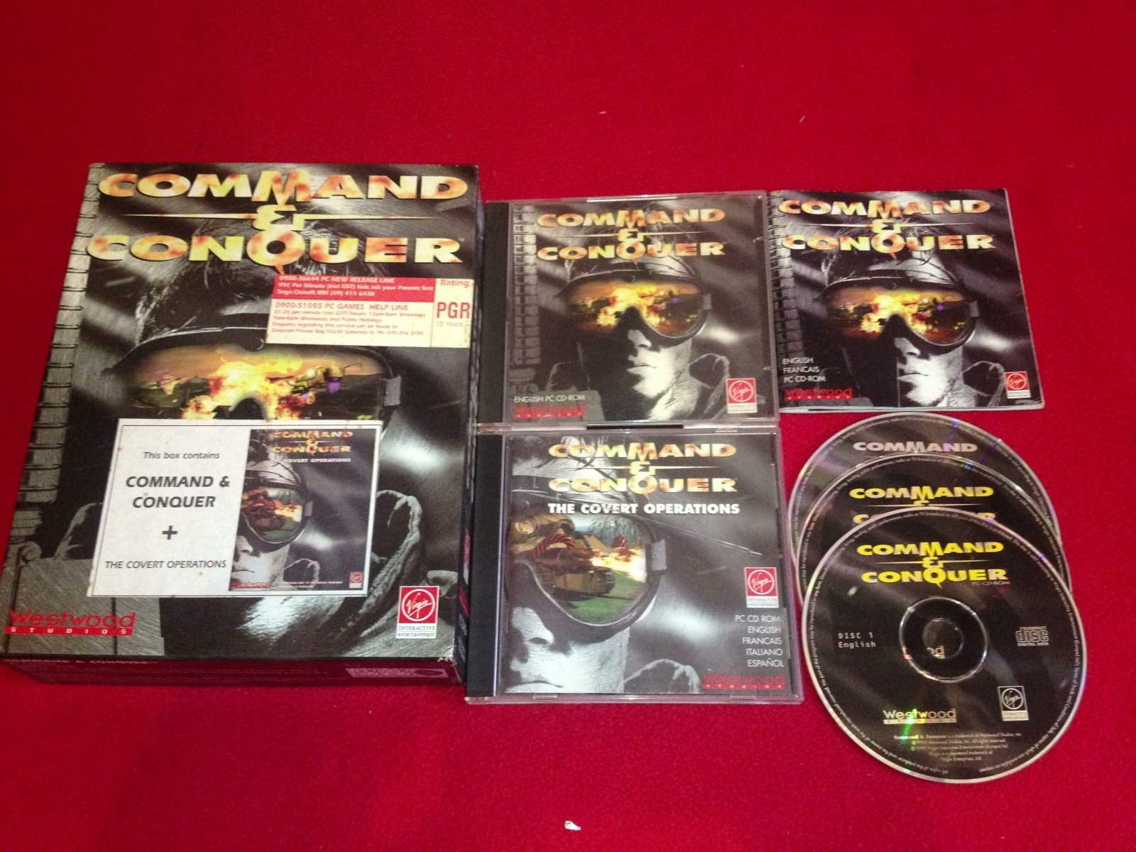 Command and Conquer + Expansion - BOXED Games - PC games, Strategy and puzzle - Level Up Gaming NZ