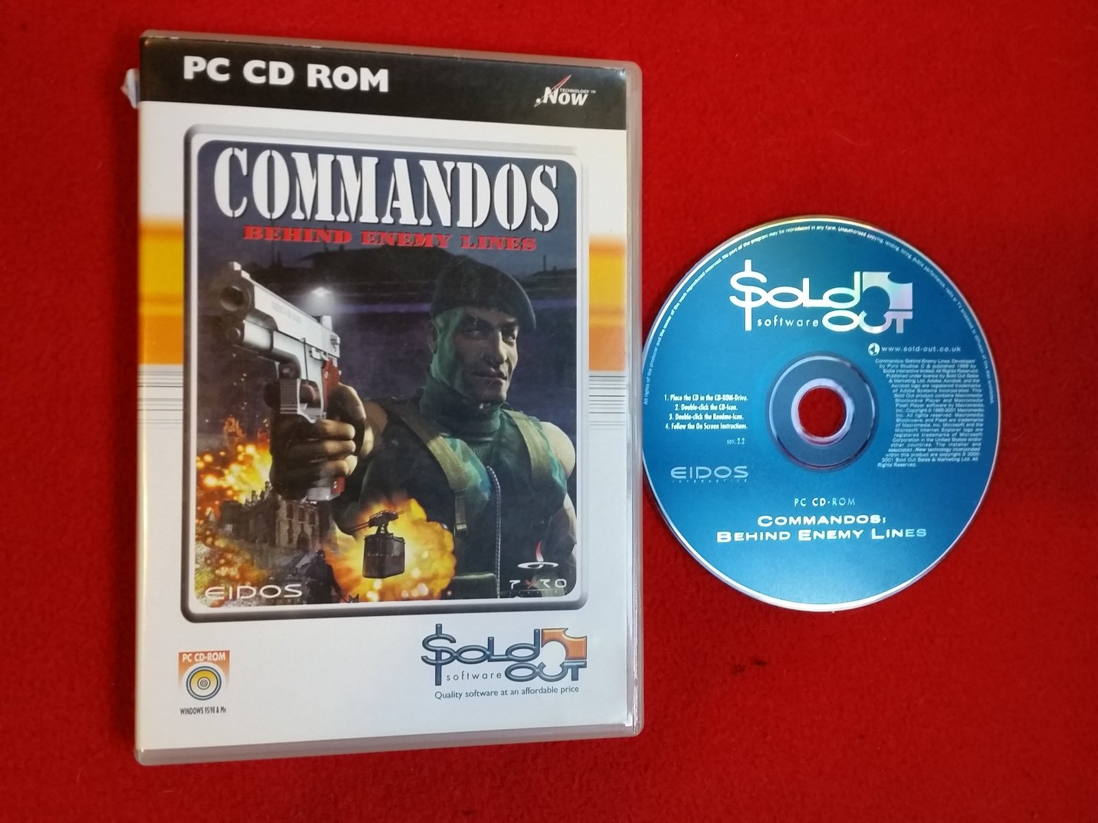Commandos: Behind Enemy Lines - PC Game - PC games, Strategy and puzzle - Level Up Gaming NZ