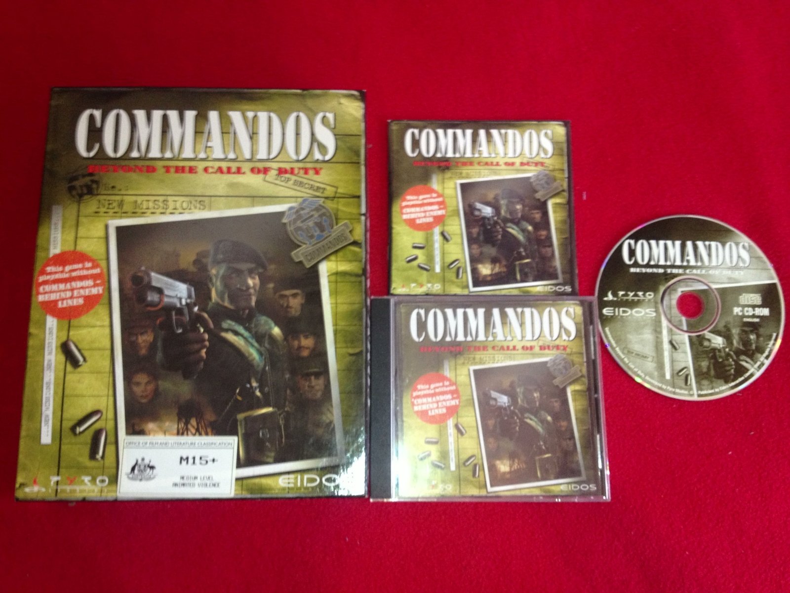 Commandos: Beyond the Call of Duty RARE + BOXED - PC games, Strategy and puzzle - Level Up Gaming NZ