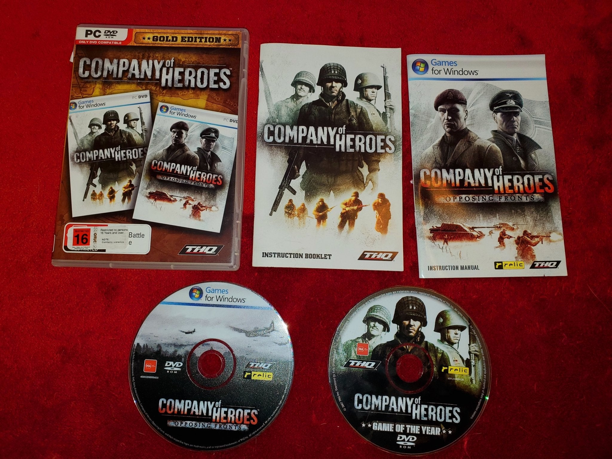 Company of Heroes: Gold Edition - 9/10! PC Game - PC / Computer - PC games, Strategy and puzzle - Level Up Gaming NZ