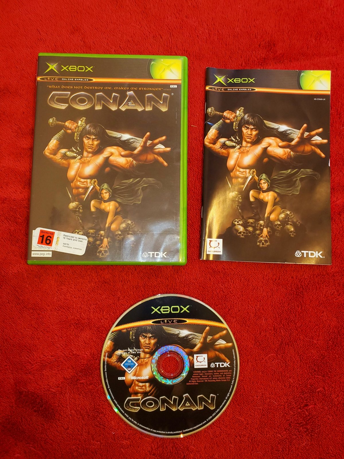 Conan - XBOX Game - Xbox, Games, Action and adventure - Level Up Gaming NZ