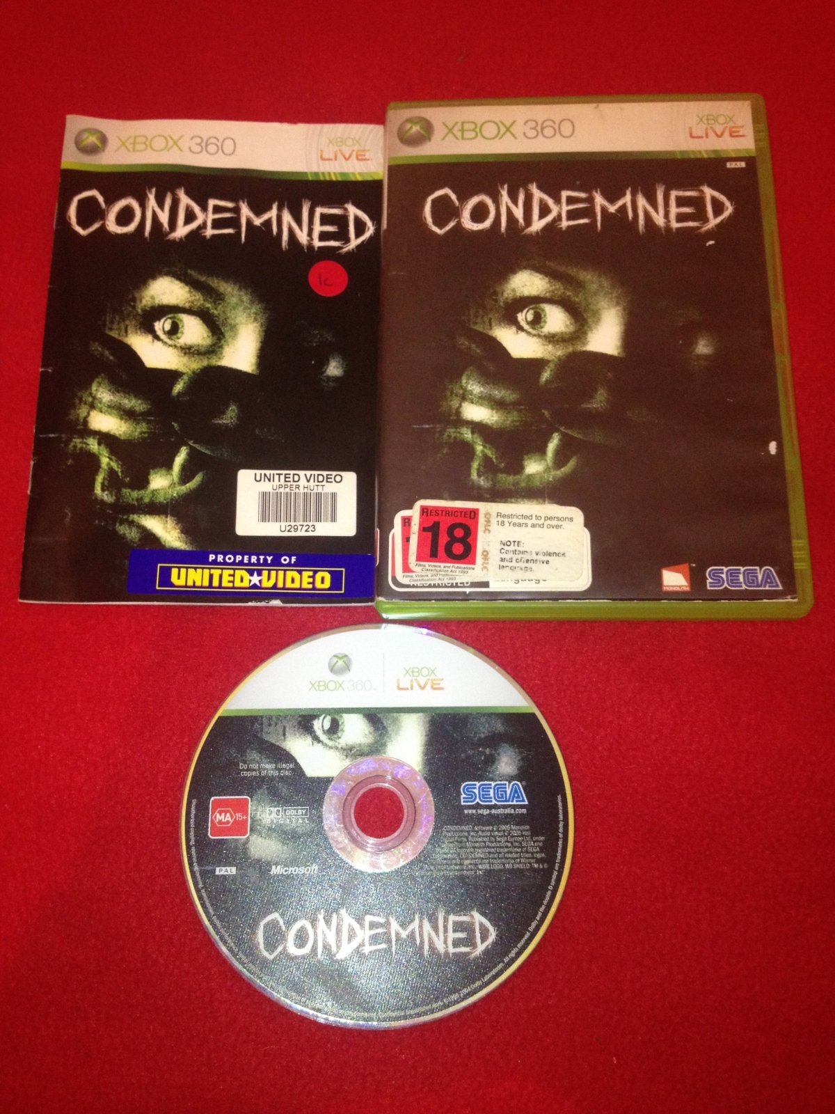 Condemned - XBOX360 Game - Xbox 360, Games, Action and adventure - Level Up Gaming NZ