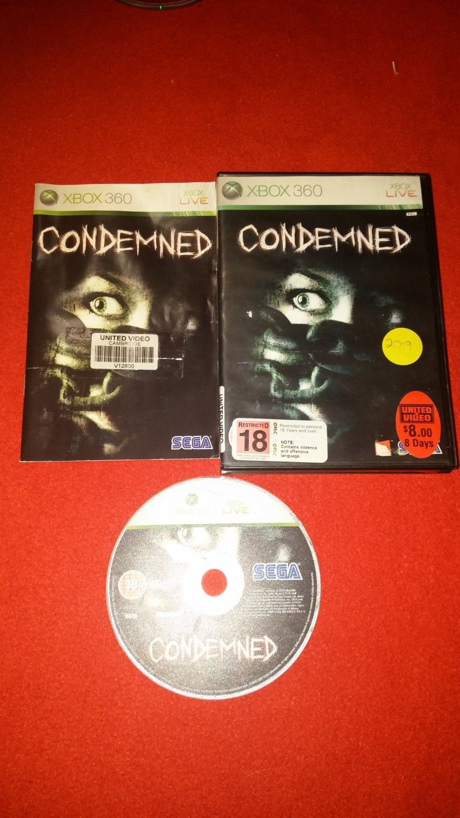 Condemned - XBOX360 Game - Xbox 360, Games, Action and adventure - Level Up Gaming NZ