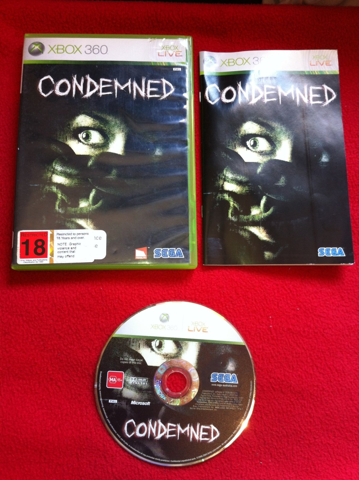 Condemned - XBOX360 Game - Xbox 360, Games, Action and adventure - Level Up Gaming NZ