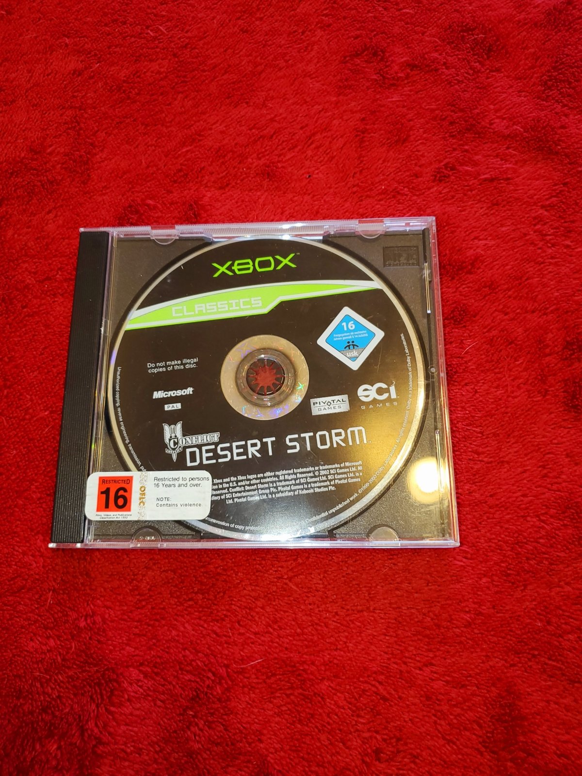 Conflict: Desert Storm - XBOX Game - Xbox, Games, Shooter - Level Up Gaming NZ