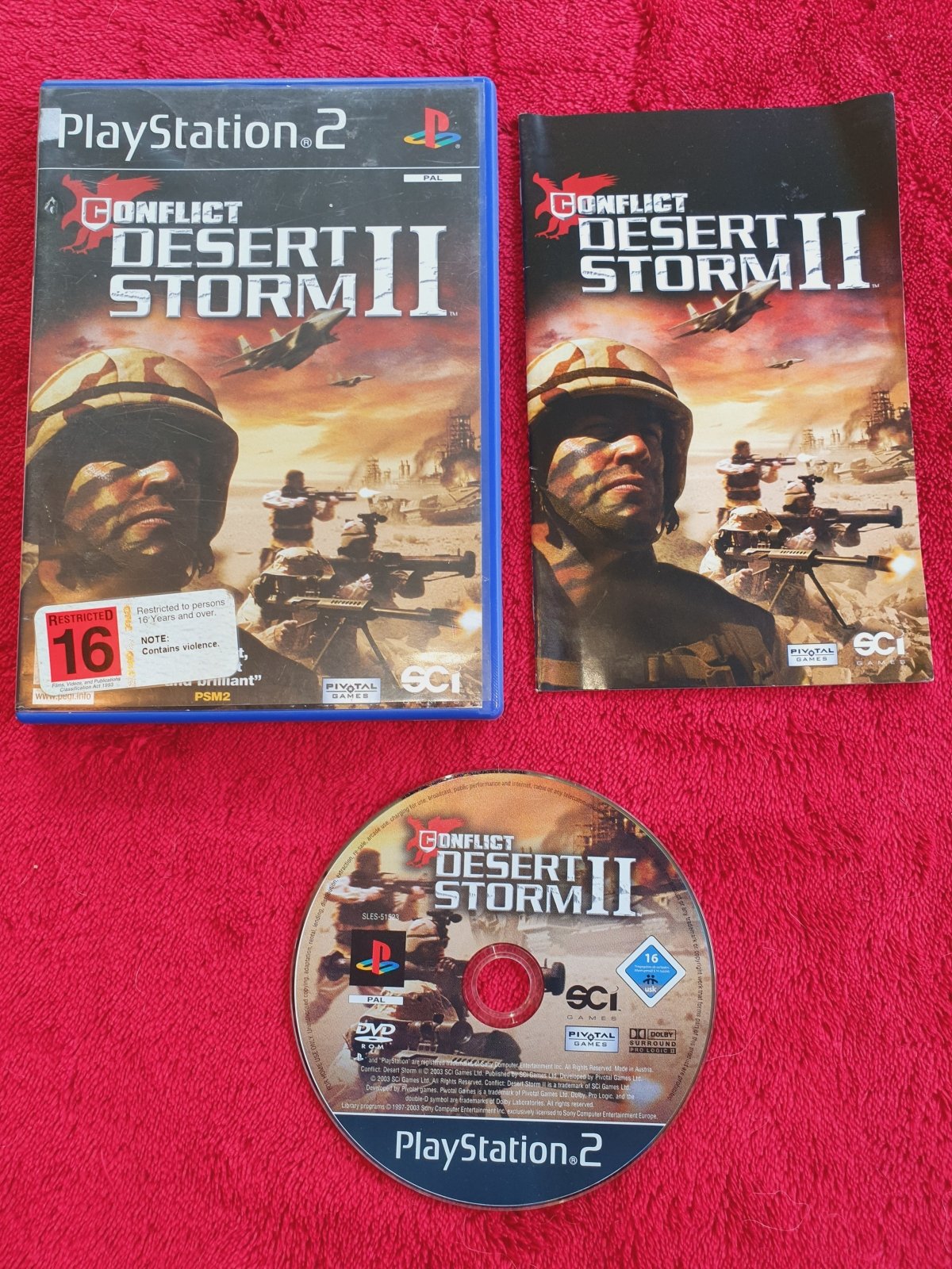 Conflict: Desert Storm 2: Back to Baghdad - PS2 Game - PlayStation 2, Games, Shooter - Level Up Gaming NZ