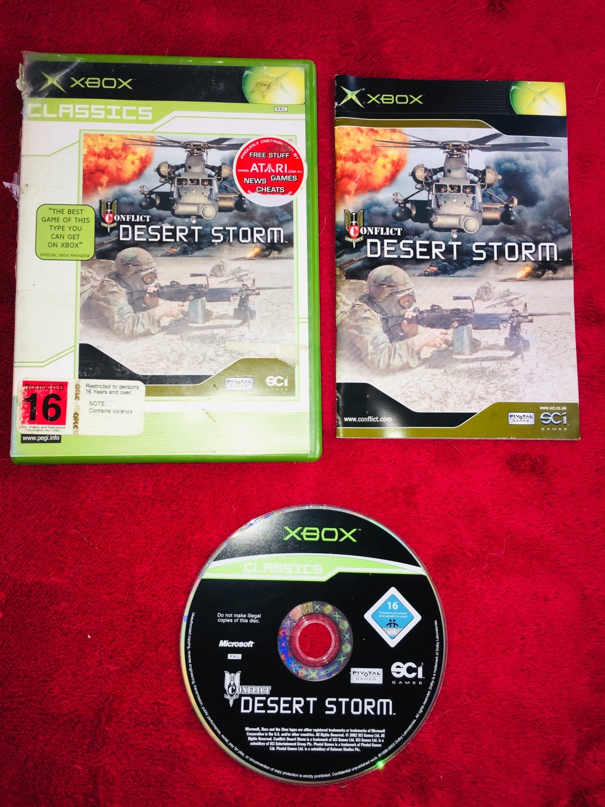 Conflict: Desert Storm - XBOX Game - Xbox, Games, Shooter - Level Up Gaming NZ