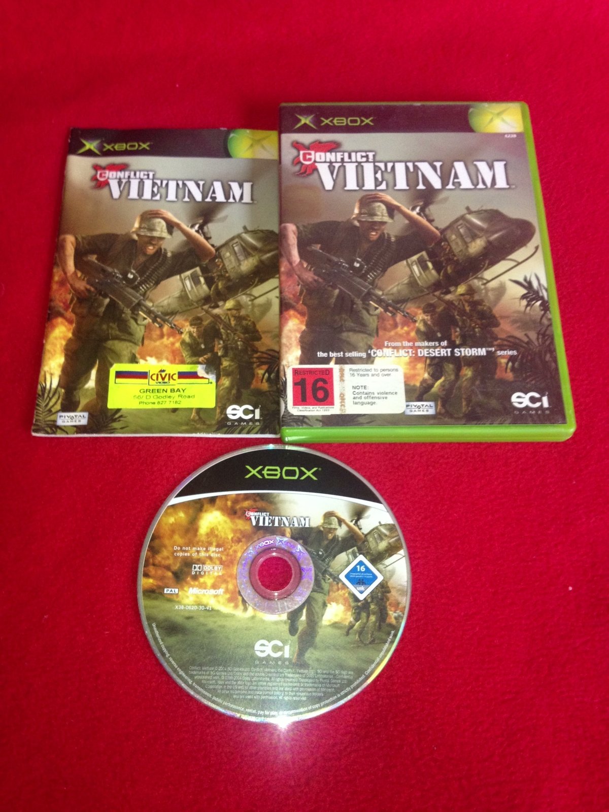 Conflict: Vietnam - XBOX Game - Xbox, Games, Shooter - Level Up Gaming NZ