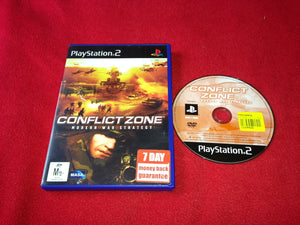 Conflict Zone: Modern War Strategy - PS2 Game