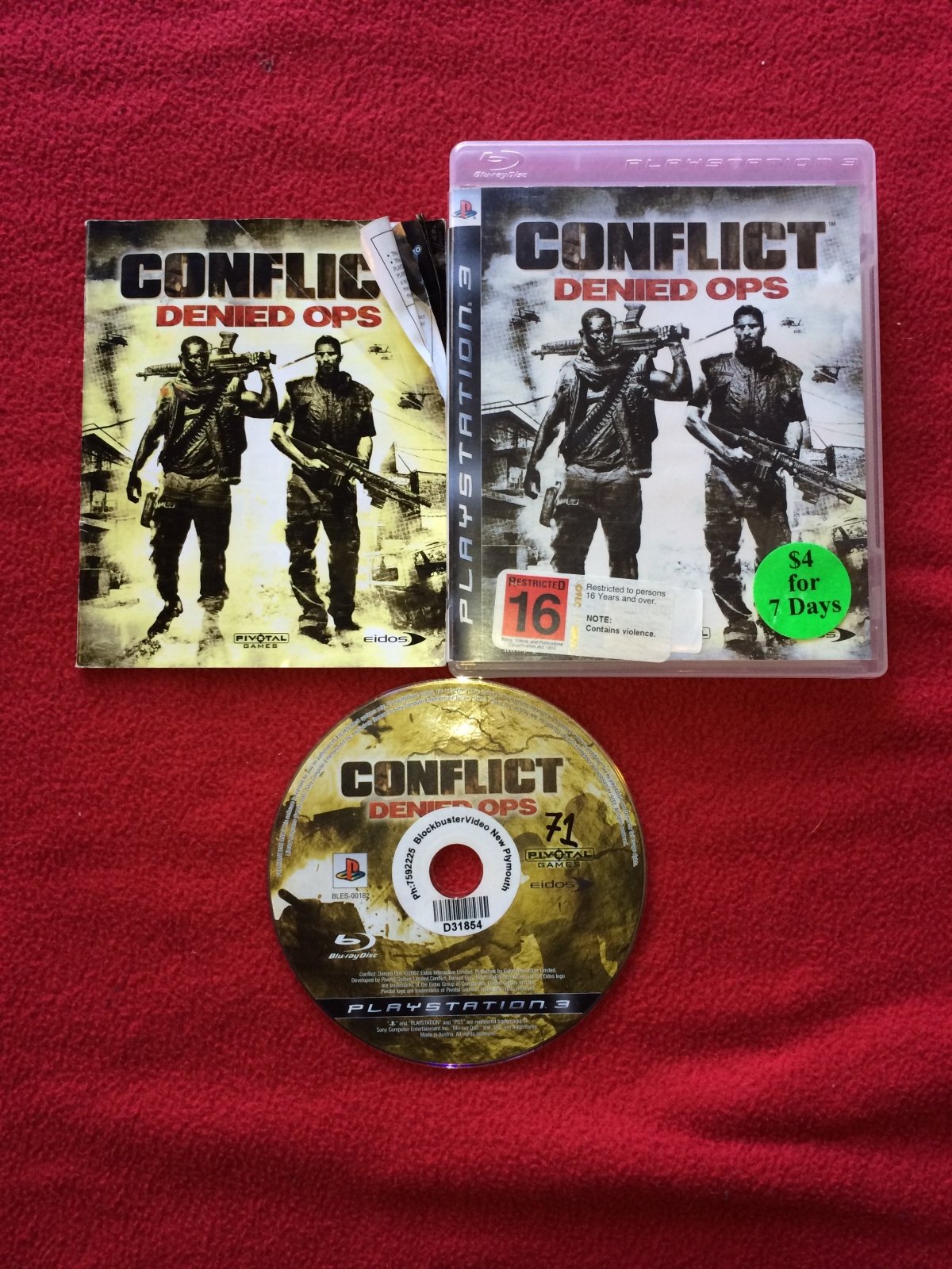 Conflict: Denied Ops - PS3 Game - PlayStation 3, Games, Shooter - Level Up Gaming NZ