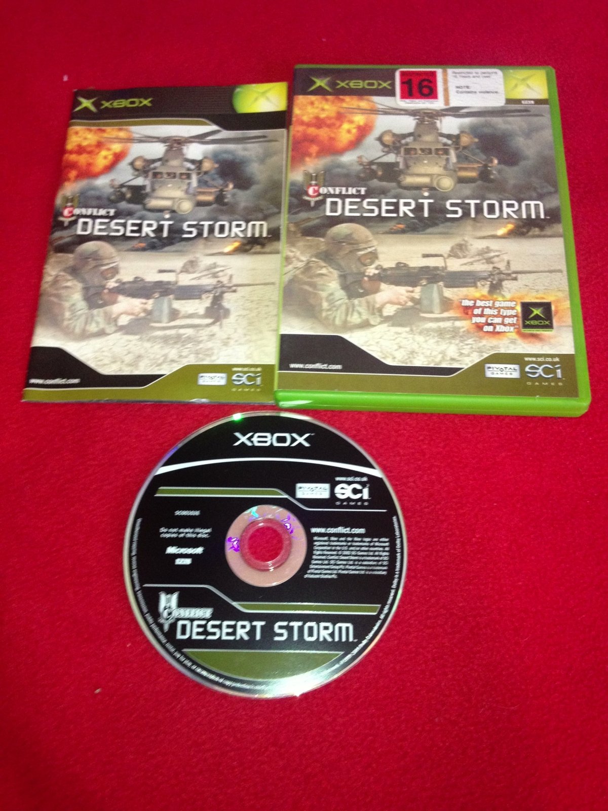 Conflict: Desert Storm - XBOX Game - Xbox, Games, Shooter - Level Up Gaming NZ