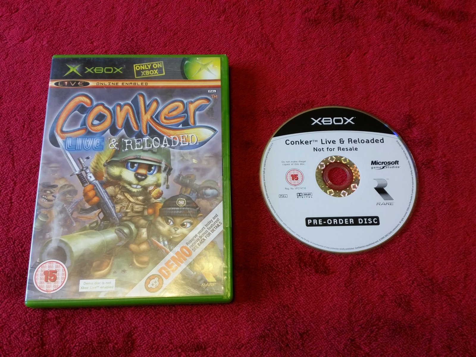 Conker: Live & Reloaded - Demo Pre - Order XBOX Game - Xbox, Games, Shooter - Level Up Gaming NZ