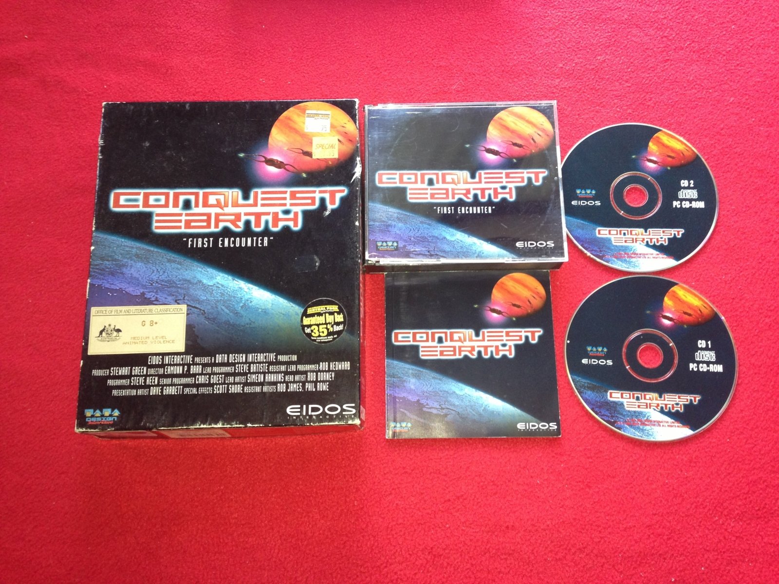 Conquest Earth - RARE + BOXED PC Game - PC games, Strategy and puzzle - Level Up Gaming NZ