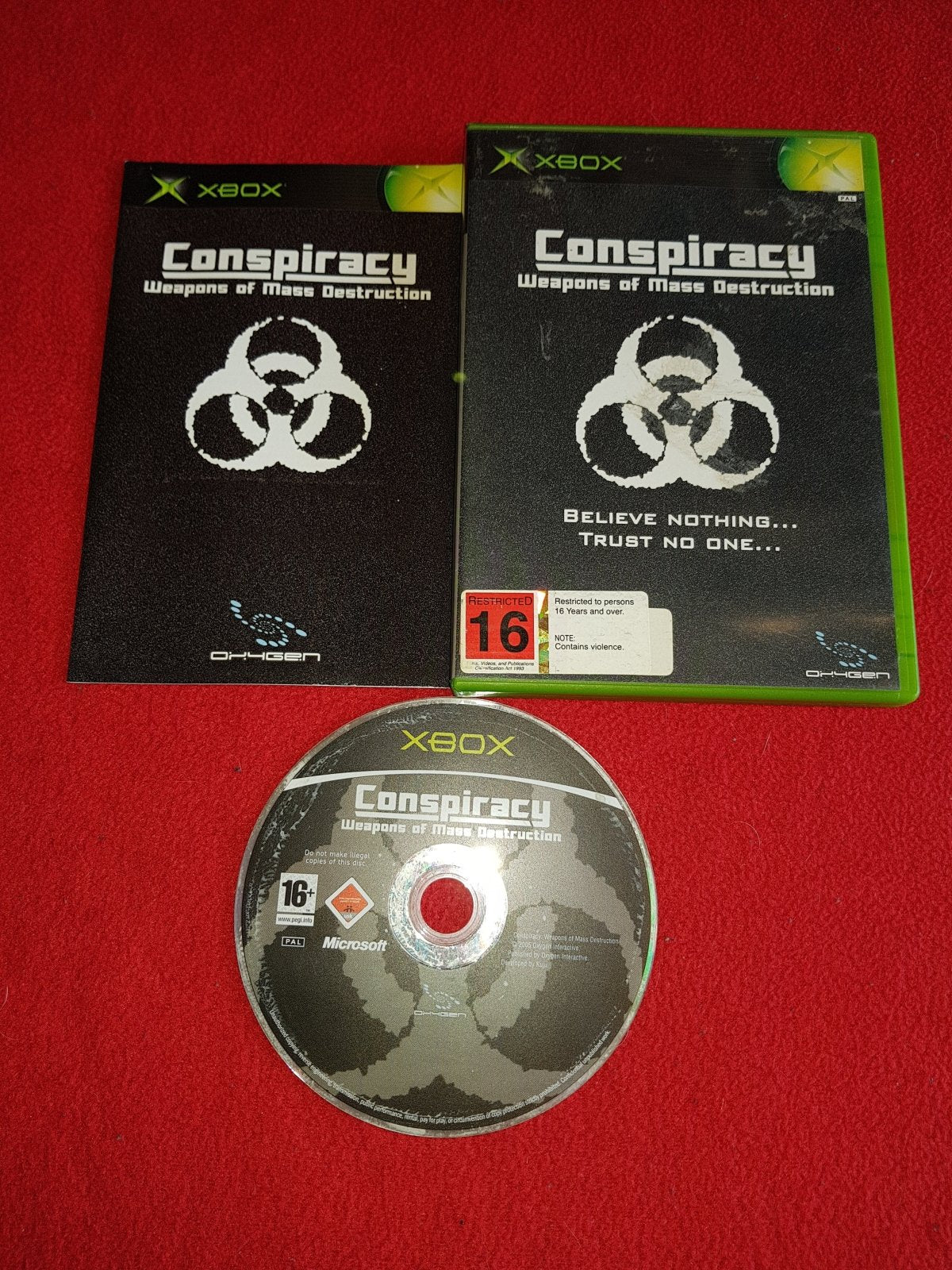 Conspiracy: Weapons of Mass Destruction - XBOX Game - Xbox, Games, Shooter - Level Up Gaming NZ