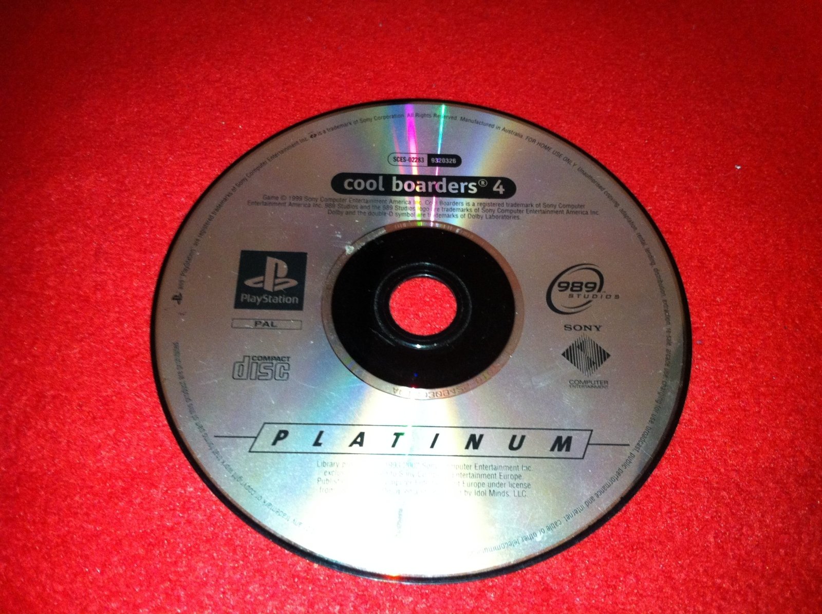Cool Boarders 4 - PS1 Game - PlayStation, Games, Sports - Level Up Gaming NZ