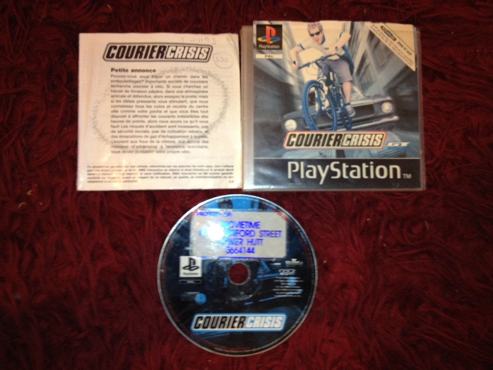 Courier Crisis - PS1 Game - PlayStation, Games, Driving and racing - Level Up Gaming NZ