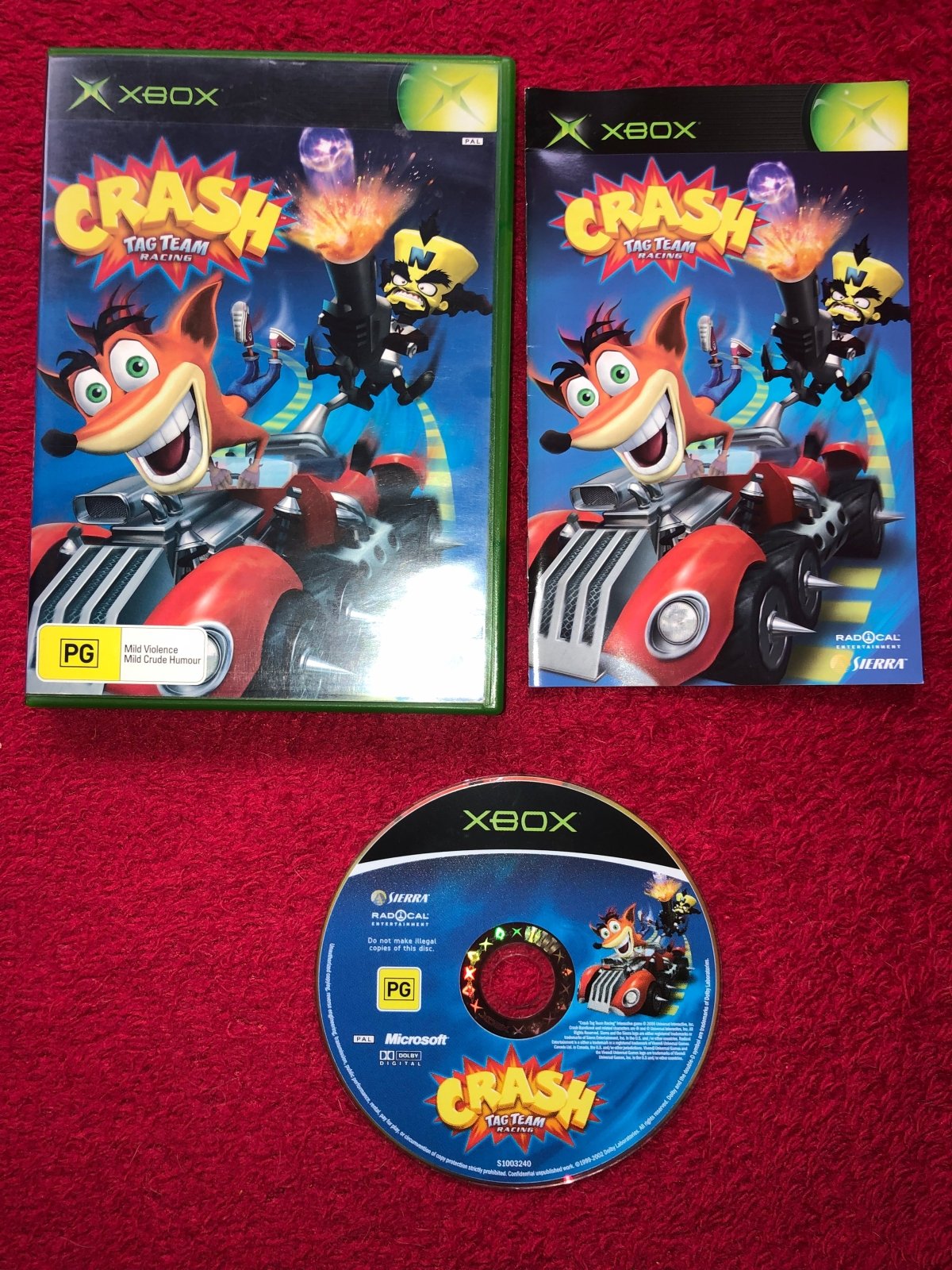 Crash Tag Team Racing - XBOX Game - Xbox, Games, Driving and racing - Level Up Gaming NZ