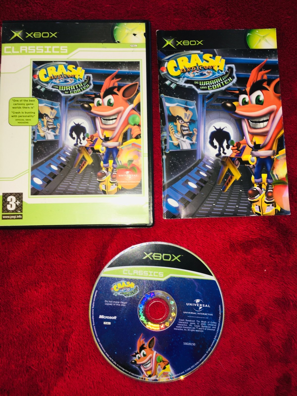 Crash Bandicoot: The Wrath of Cortex - XBOX Game - Xbox, Games, Action and adventure - Level Up Gaming NZ