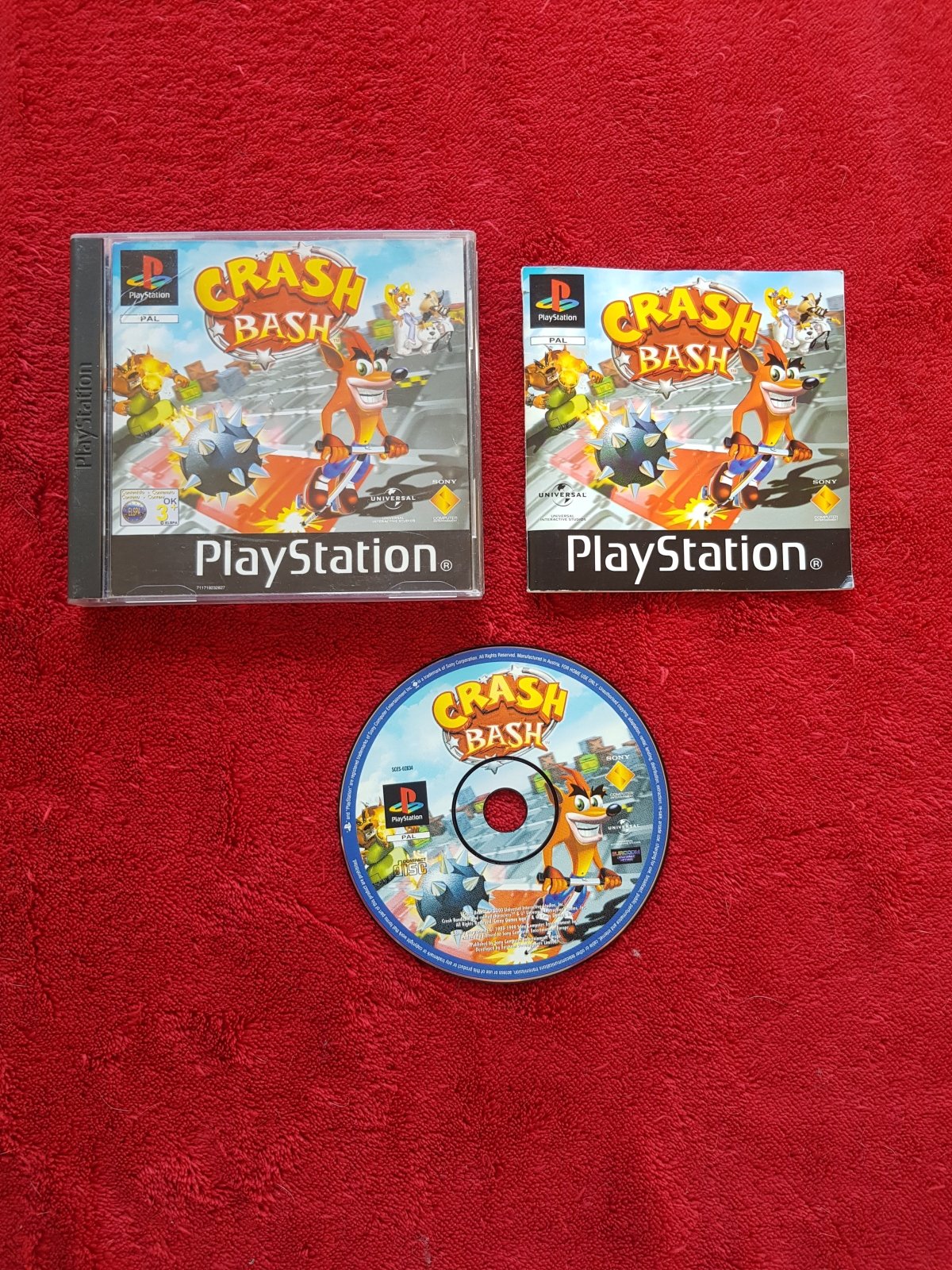 Crash Bash - PS1 Game - PlayStation, Games, Action and adventure - Level Up Gaming NZ