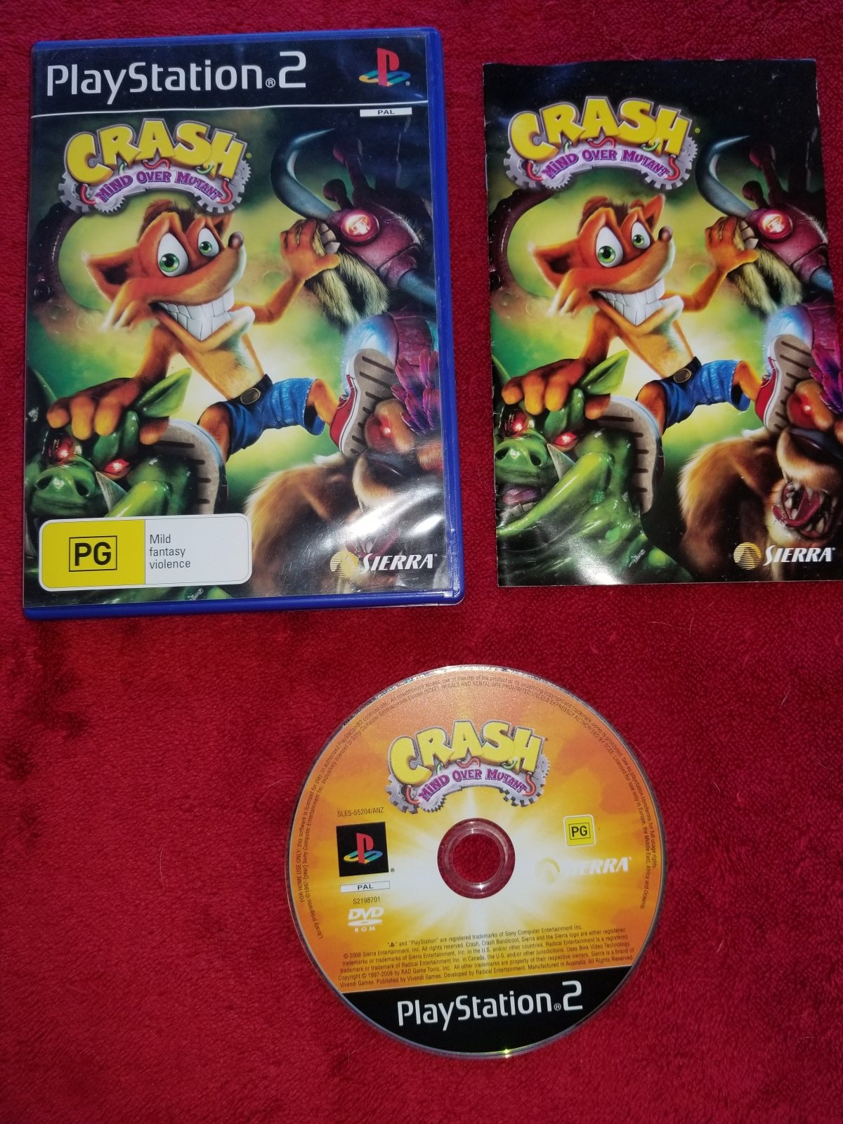 Crash: Mind Over Mutant - RARE PS2 Game - PlayStation 2, Games, Action and adventure - Level Up Gaming NZ