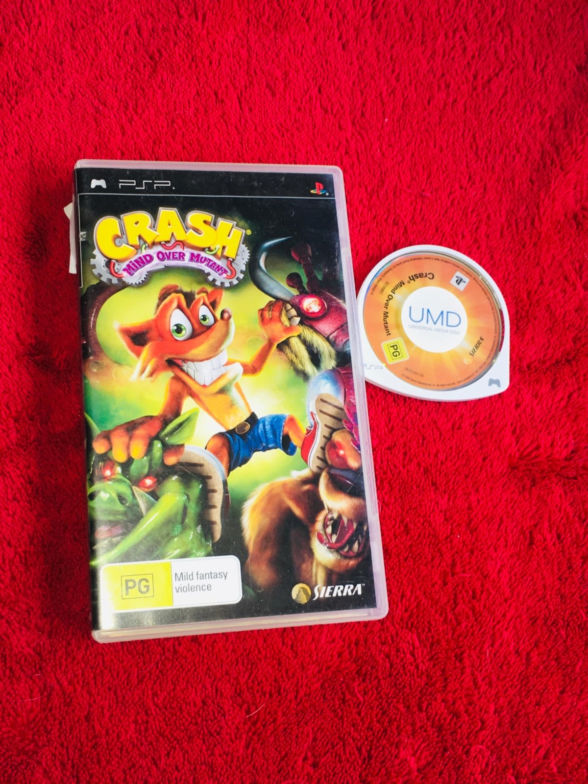 Crash: Mind Over Mutant - RARE PSP Game - Play Station Portable (PSP), Games, Action and Adventure - Level Up Gaming NZ