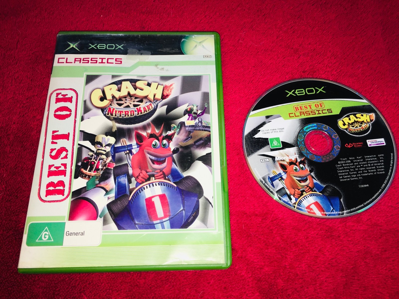 Crash Nitro Kart - XBOX Game - Xbox, Games, Driving and racing - Level Up Gaming NZ