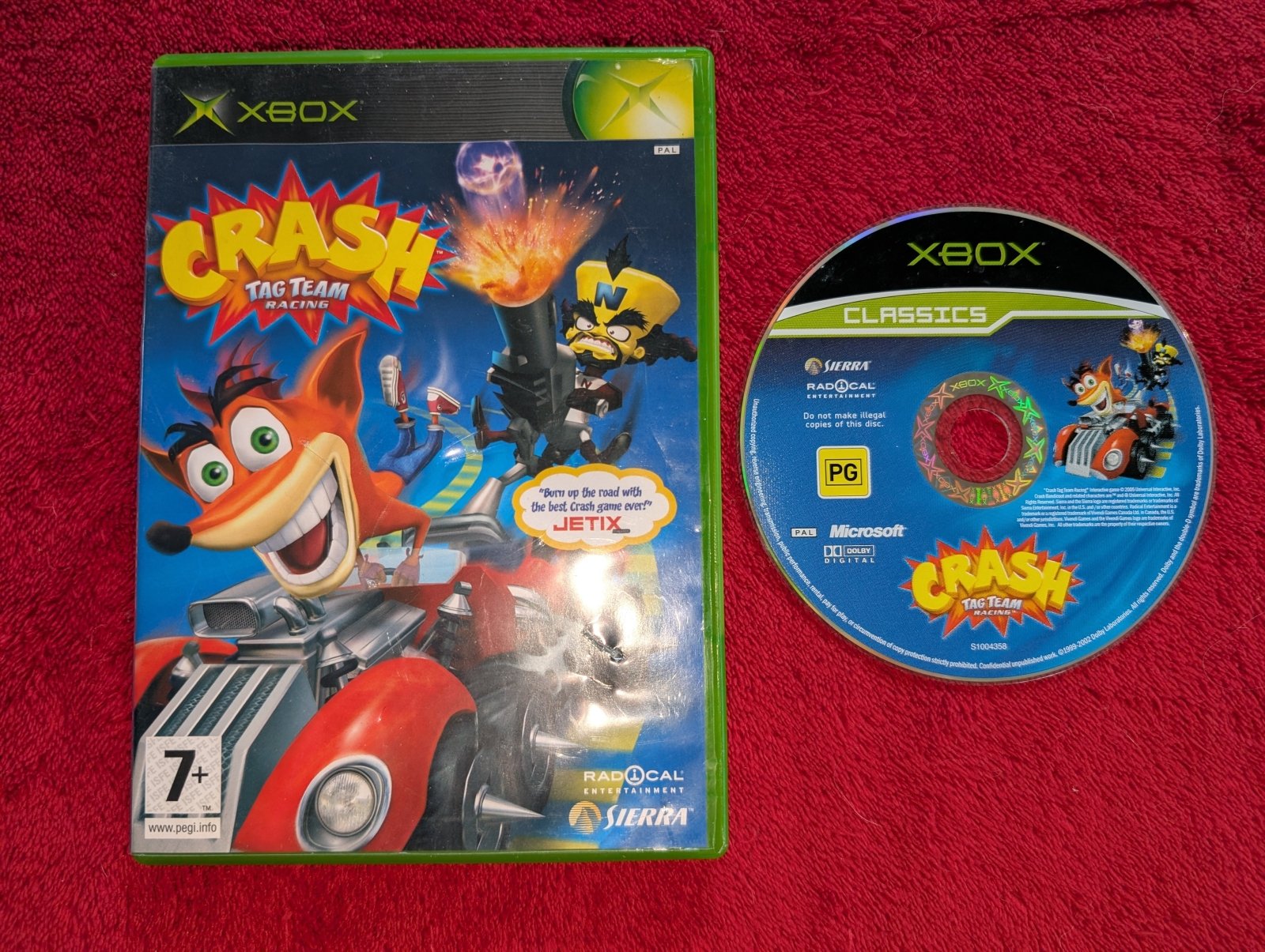Crash Tag Team Racing - XBOX Game - Xbox, Games, Driving and racing - Level Up Gaming NZ