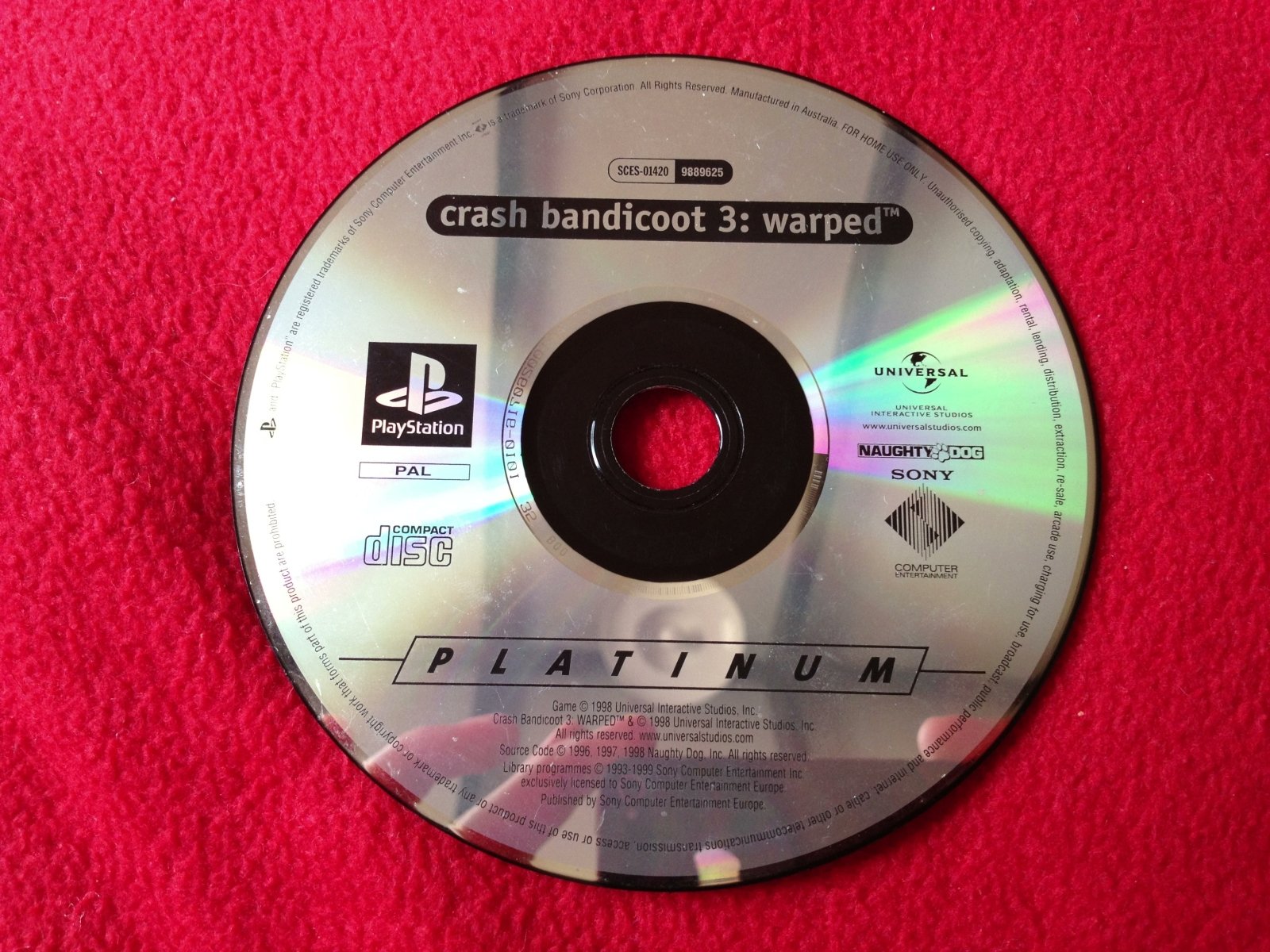 Crash Bandicoot 3: Warped - PS1 Game - PlayStation, Games, Action and adventure - Level Up Gaming NZ