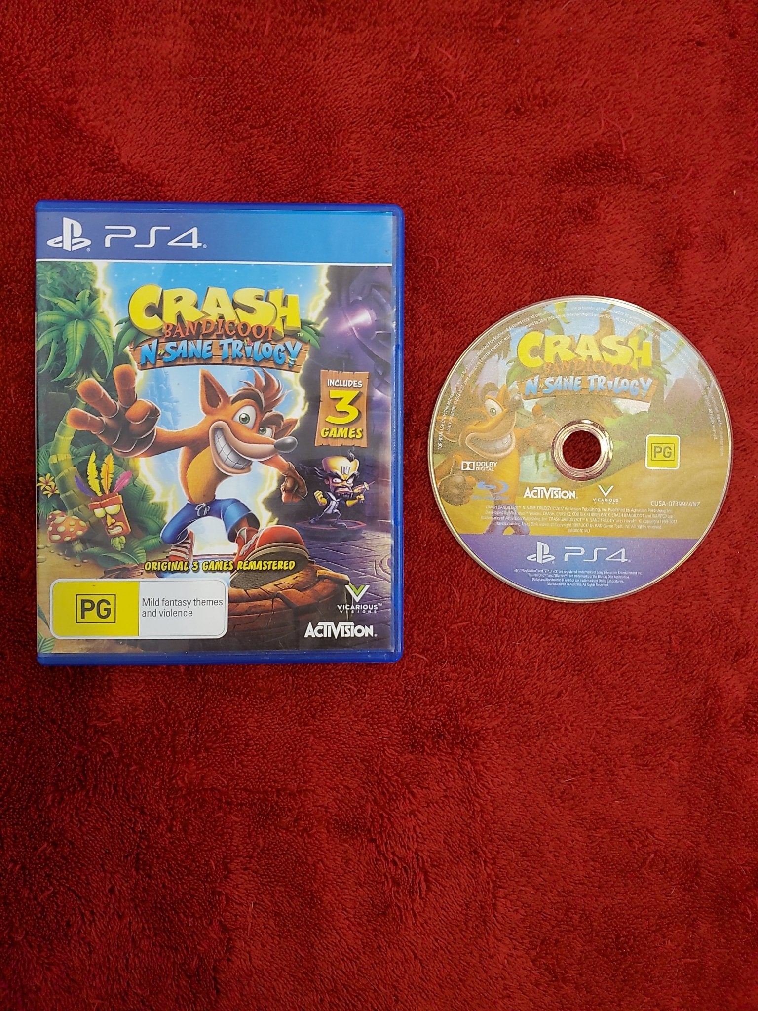 Crash Bandicoot N. Sane Trilogy - PS4 Game - PlayStation 4, Games - Level Up Gaming NZ