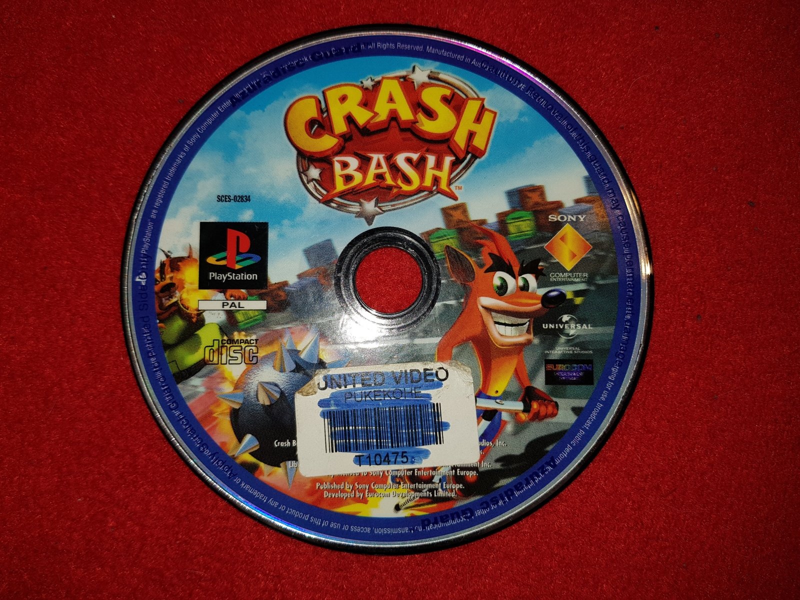 Crash Bash - PS1 Game - PlayStation, Games, Action and adventure - Level Up Gaming NZ