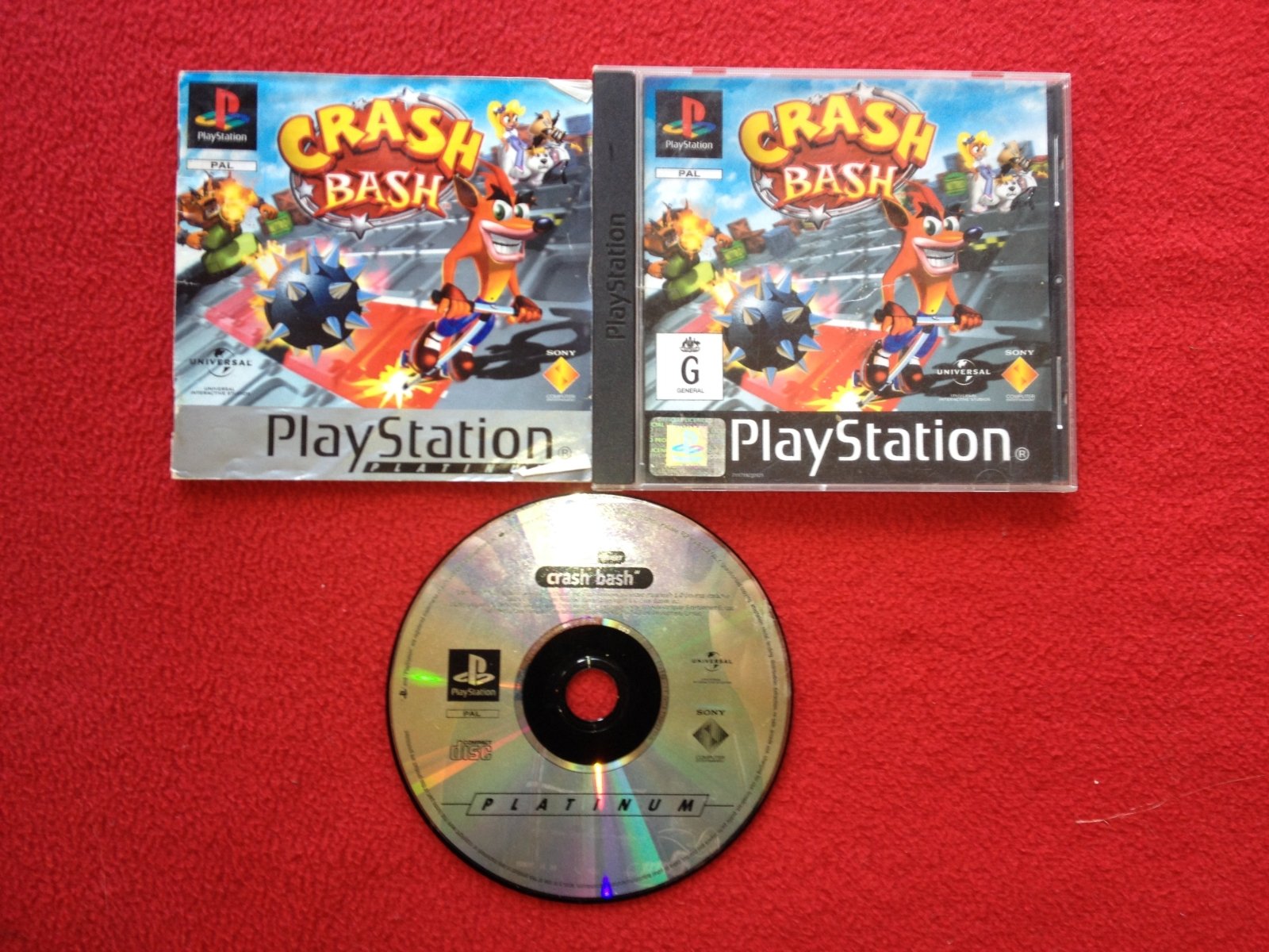 Crash Bash - PS1 Game - PlayStation, Games, Action and adventure - Level Up Gaming NZ