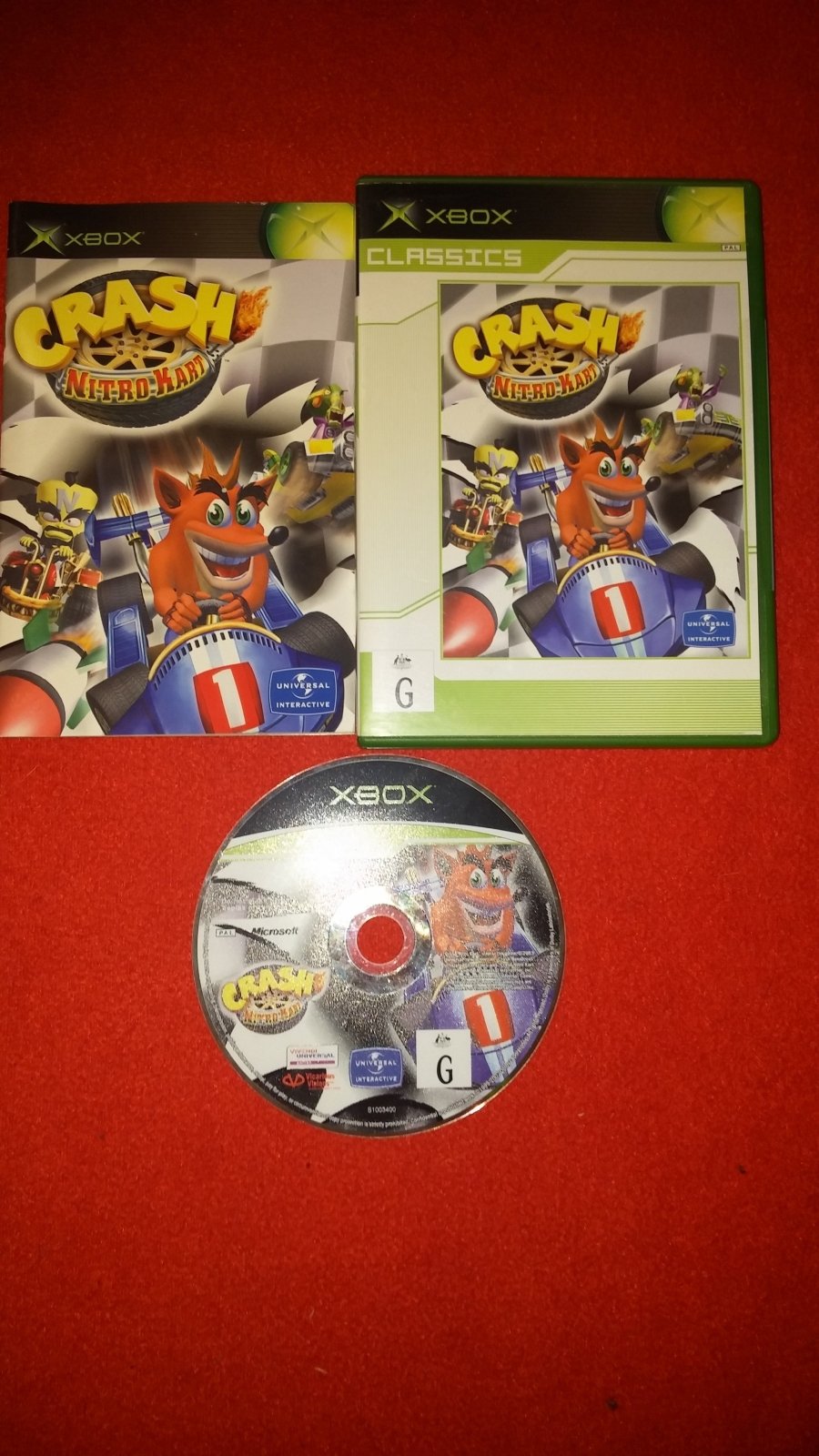 Crash Nitro Kart - AS NEW XBOX Game - Xbox, Games, Driving and racing - Level Up Gaming NZ