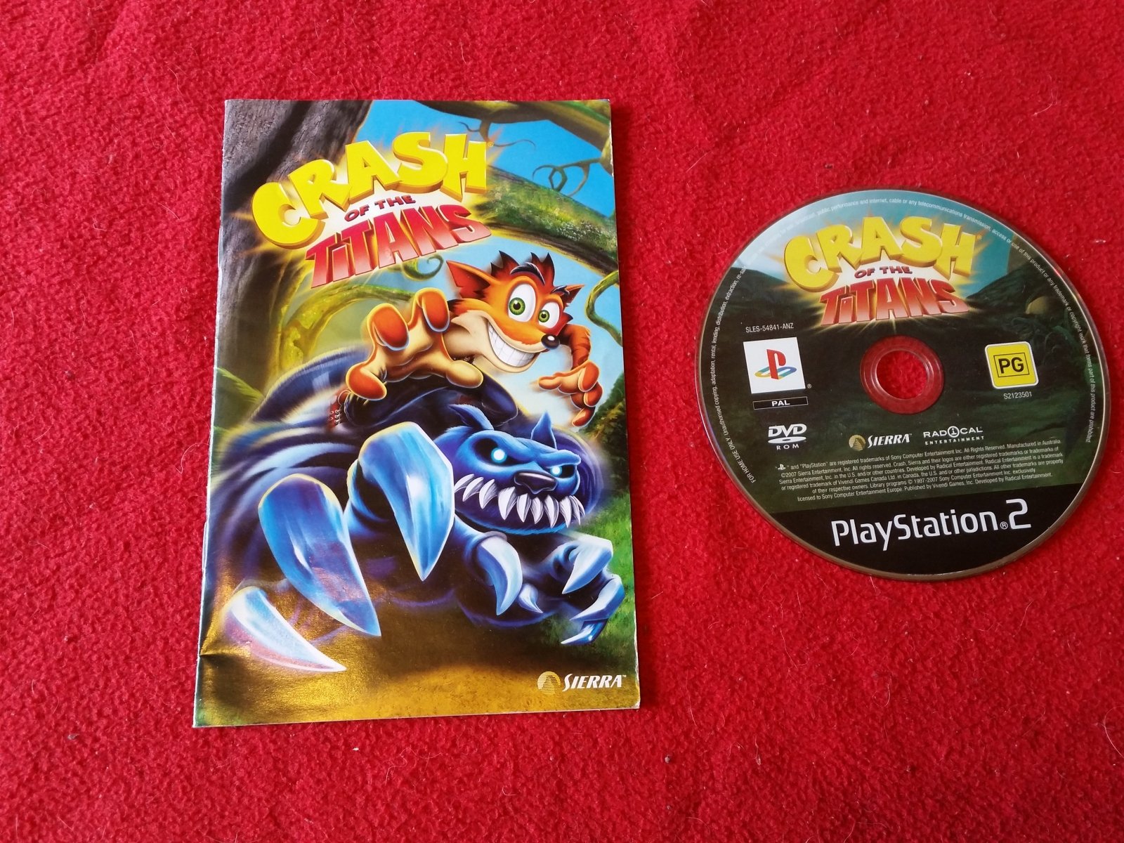 Crash of the Titans - PS2 Game - PlayStation 2, Games, Action and adventure - Level Up Gaming NZ