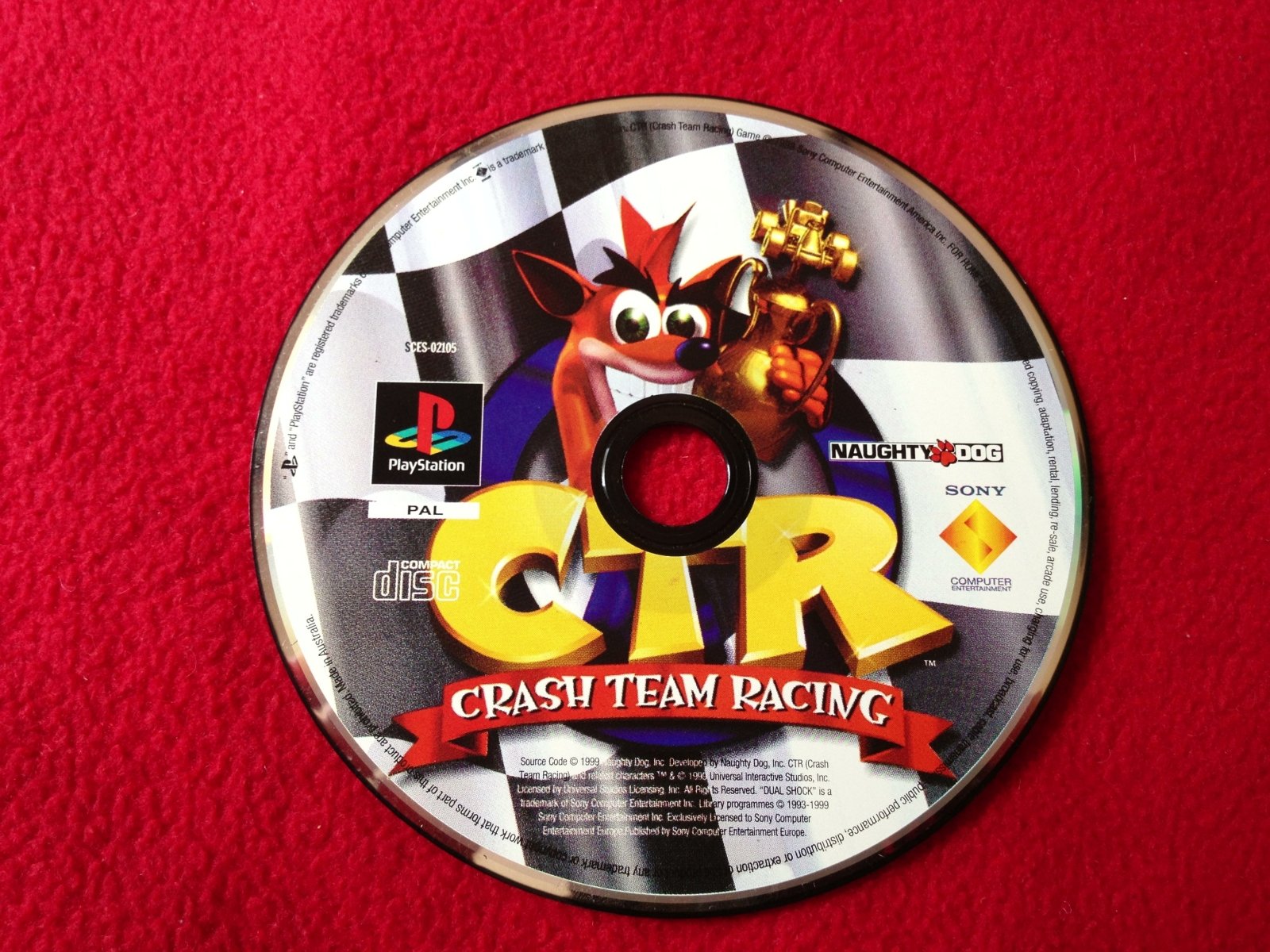 CTR: Crash Team Racing - PS1 Game - PlayStation, Games, Driving and racing - Level Up Gaming NZ