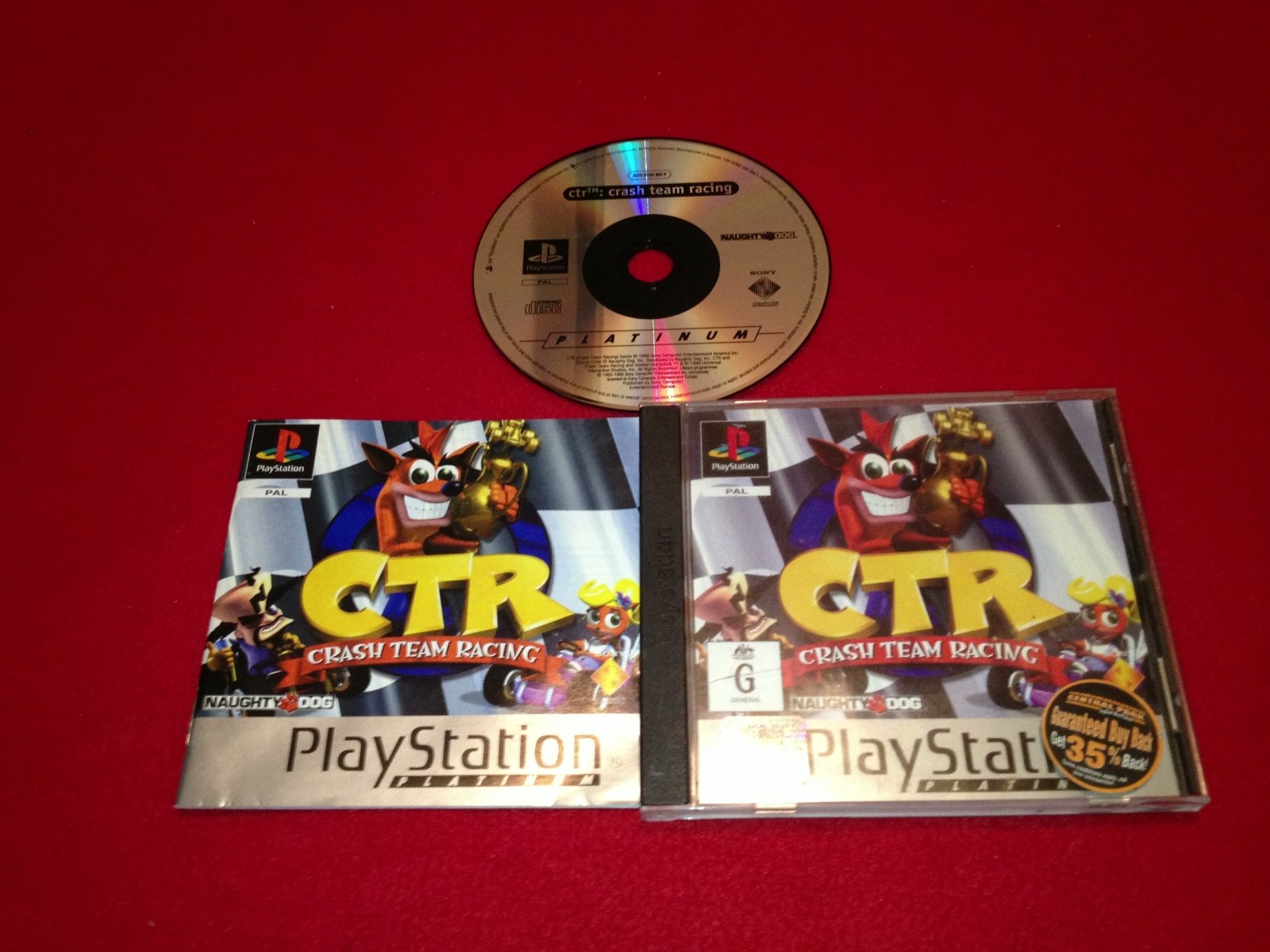 CTR: Crash Team Racing - PS1 Game - PlayStation, Games, Driving and racing - Level Up Gaming NZ