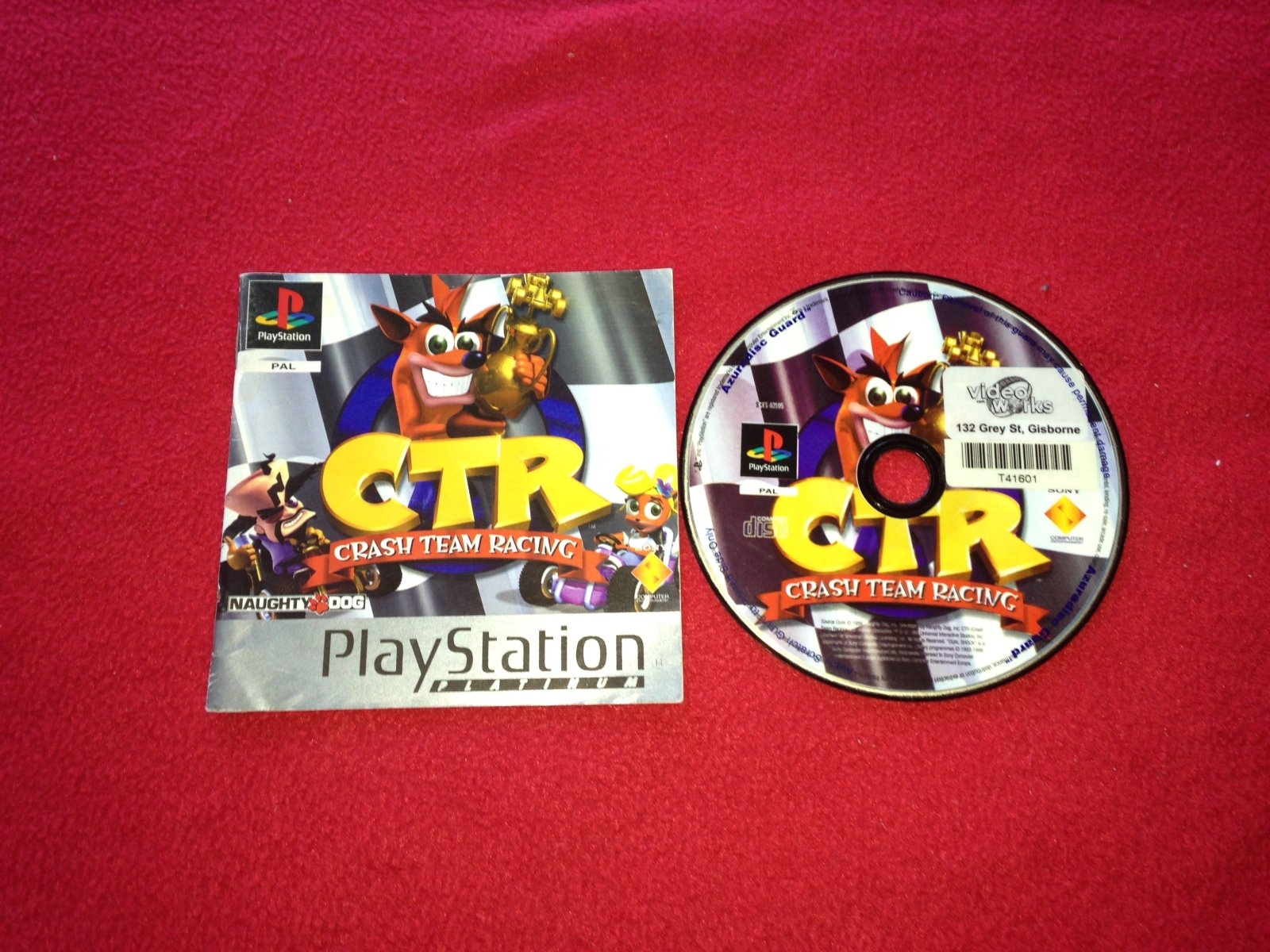 CTR: Crash Team Racing - PS1 Game - PlayStation, Games, Driving and racing - Level Up Gaming NZ